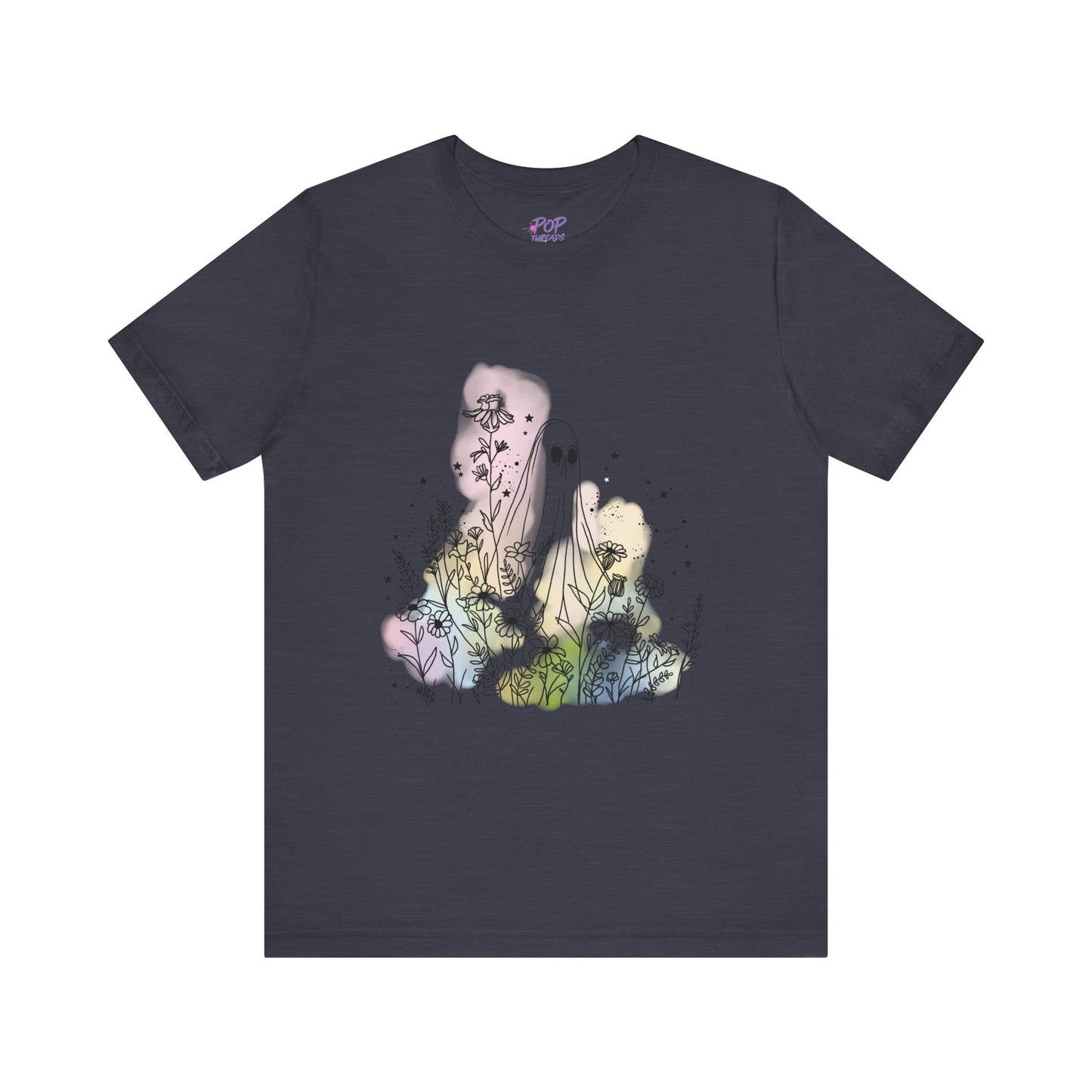 Hippie Rainbow Ghost Tee