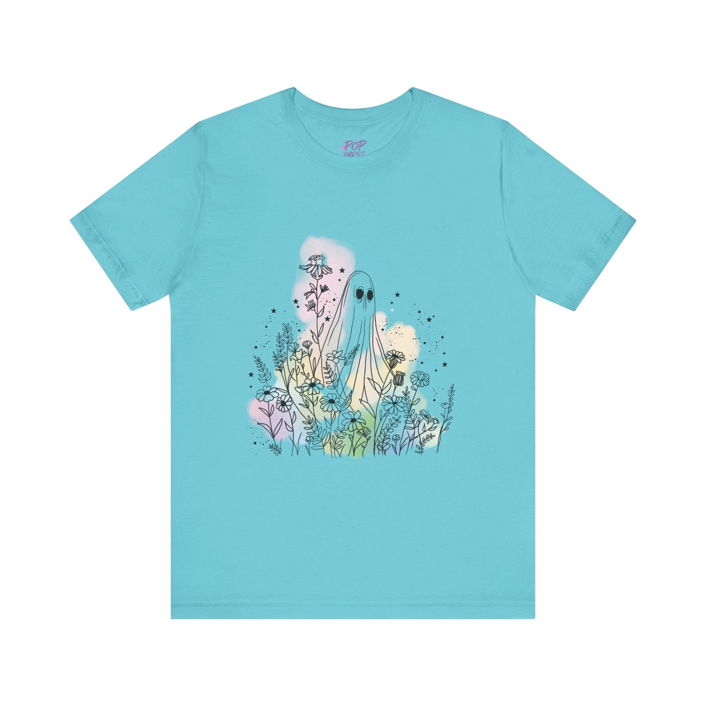 Hippie Rainbow Ghost Tee