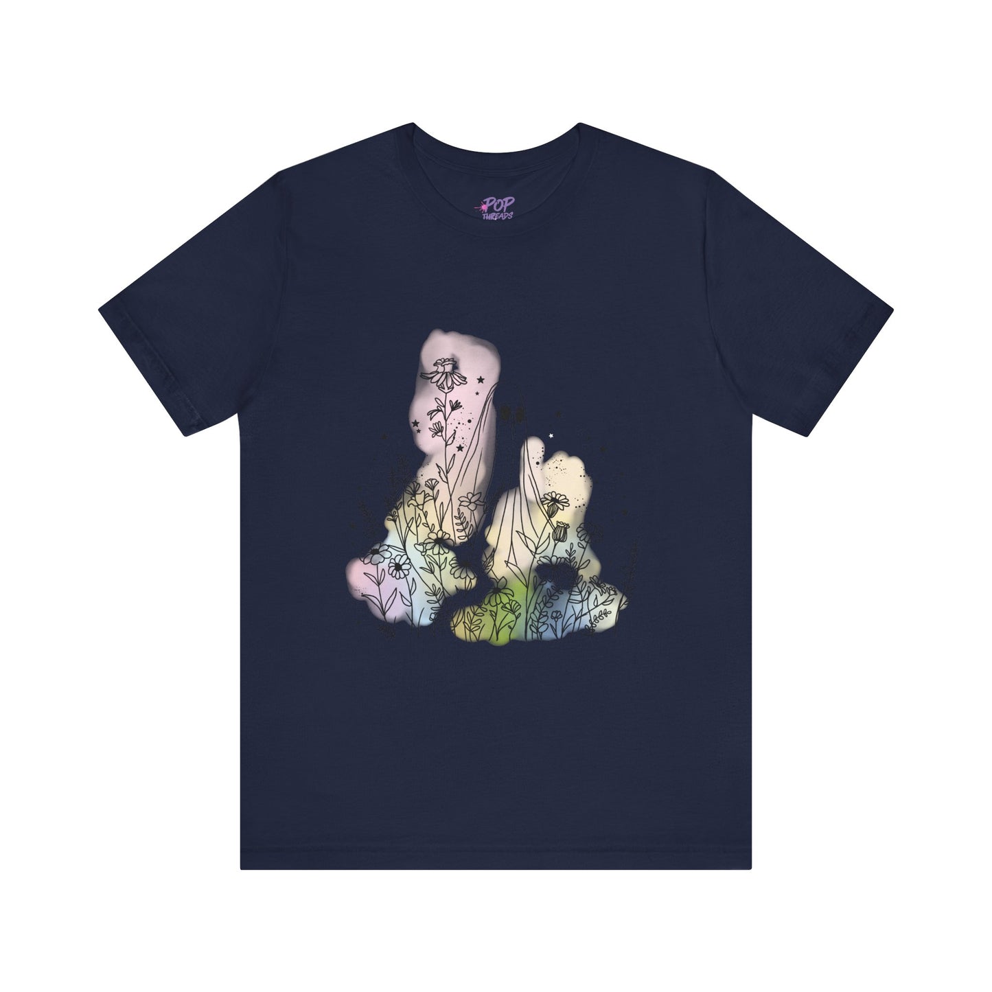 Hippie Rainbow Ghost Tee