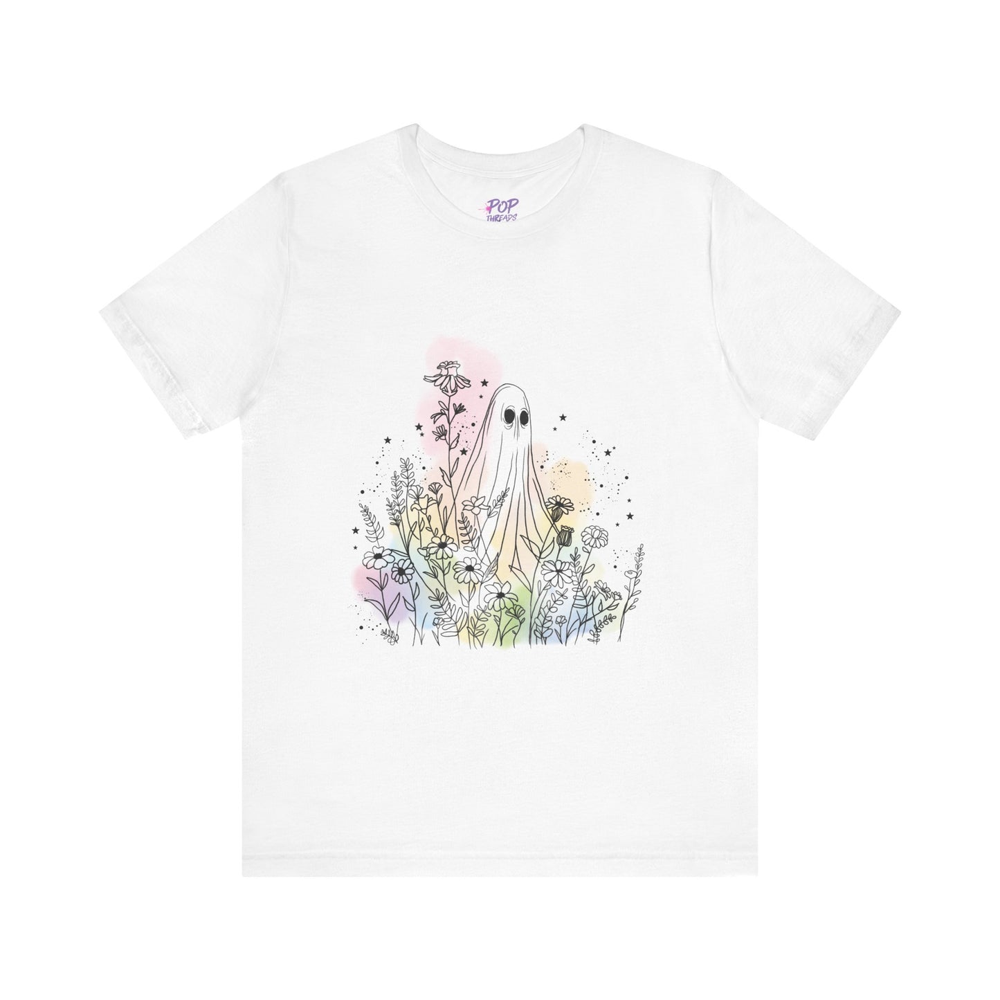 Hippie Rainbow Ghost Tee