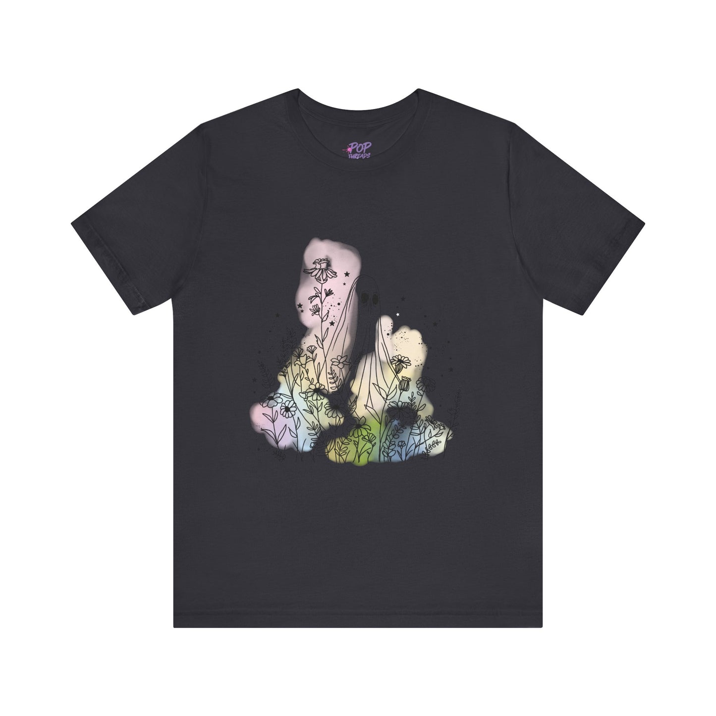 Hippie Rainbow Ghost Tee