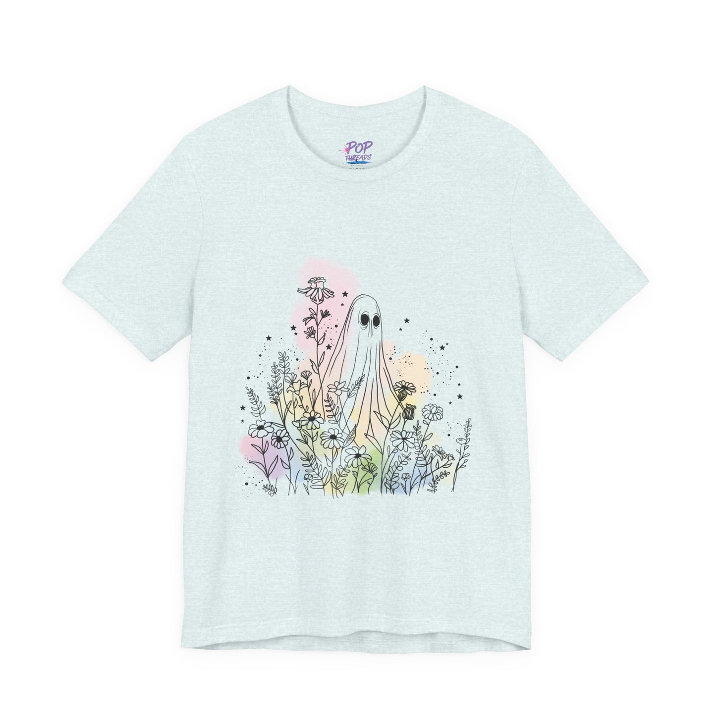 Hippie Rainbow Ghost Tee