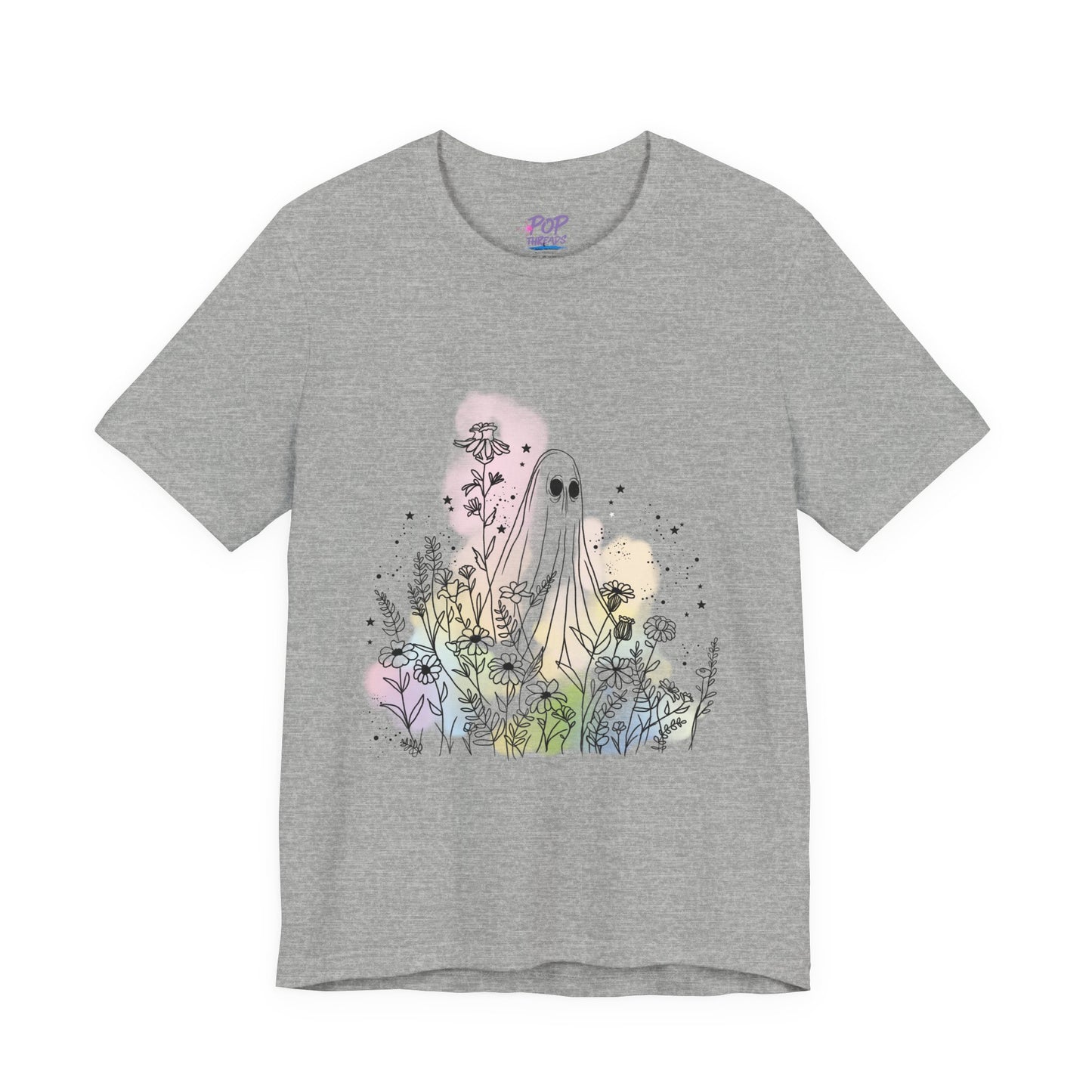 Hippie Rainbow Ghost Tee