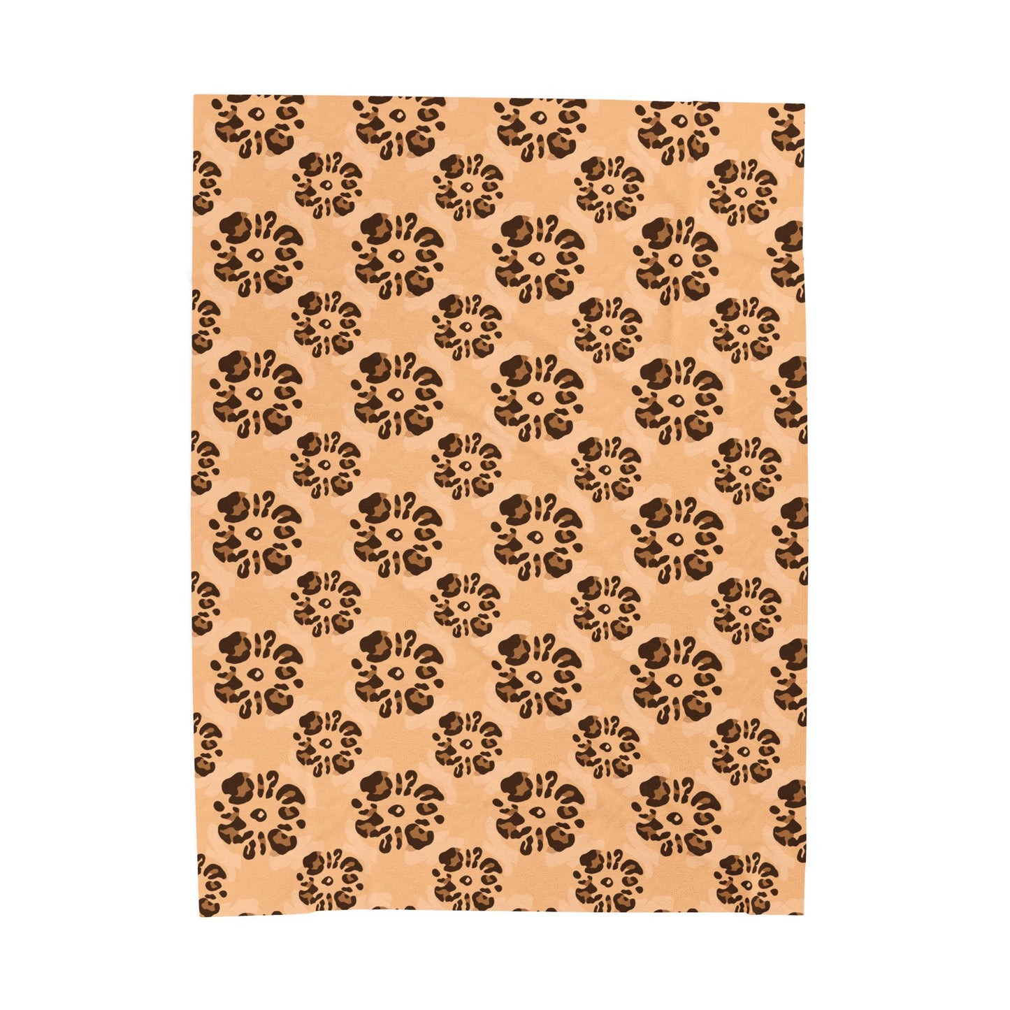 Plush Blanket - Unique Leopard Print Design
