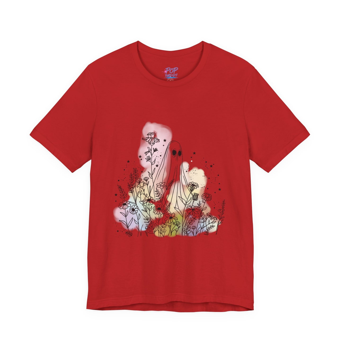 Hippie Rainbow Ghost Tee