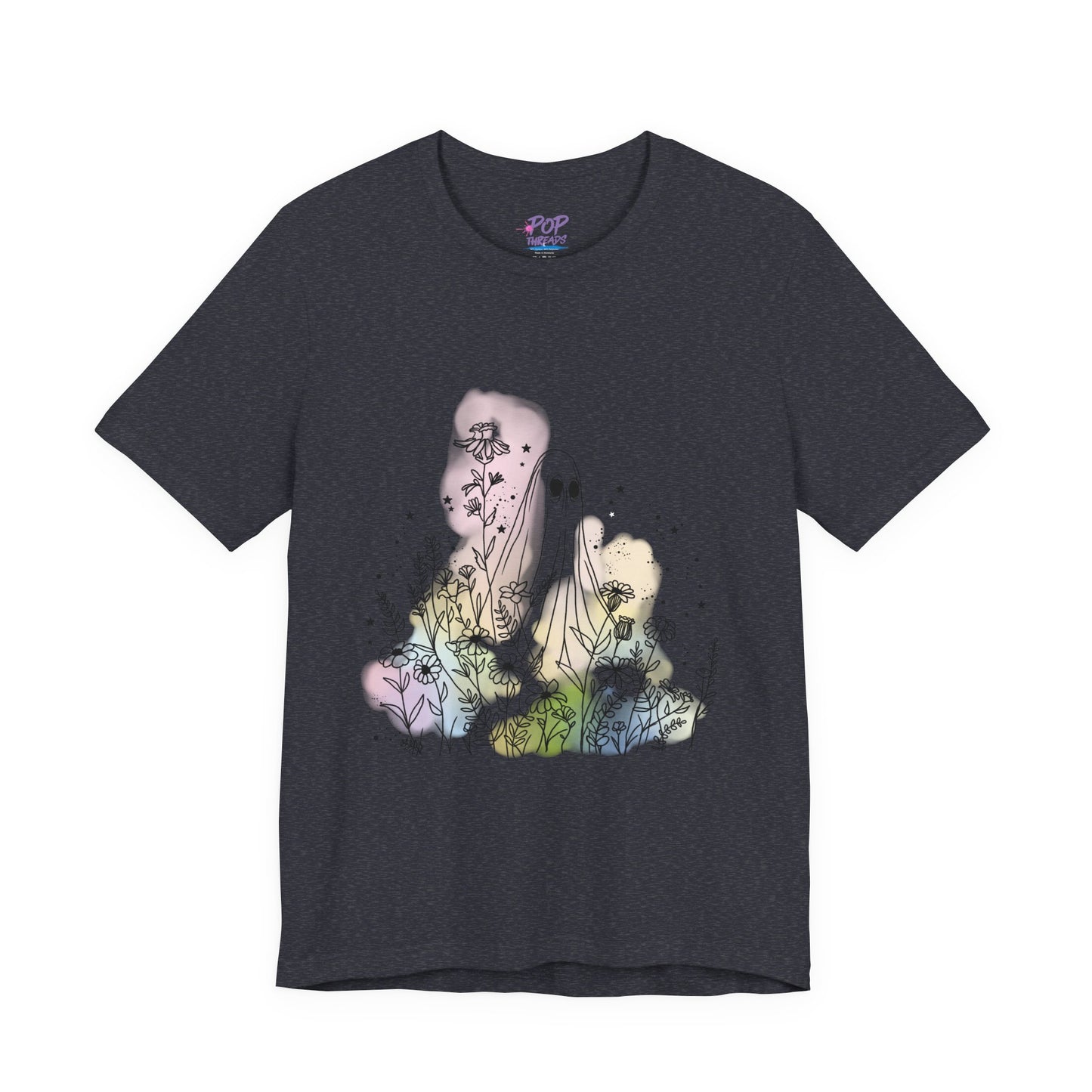 Hippie Rainbow Ghost Tee