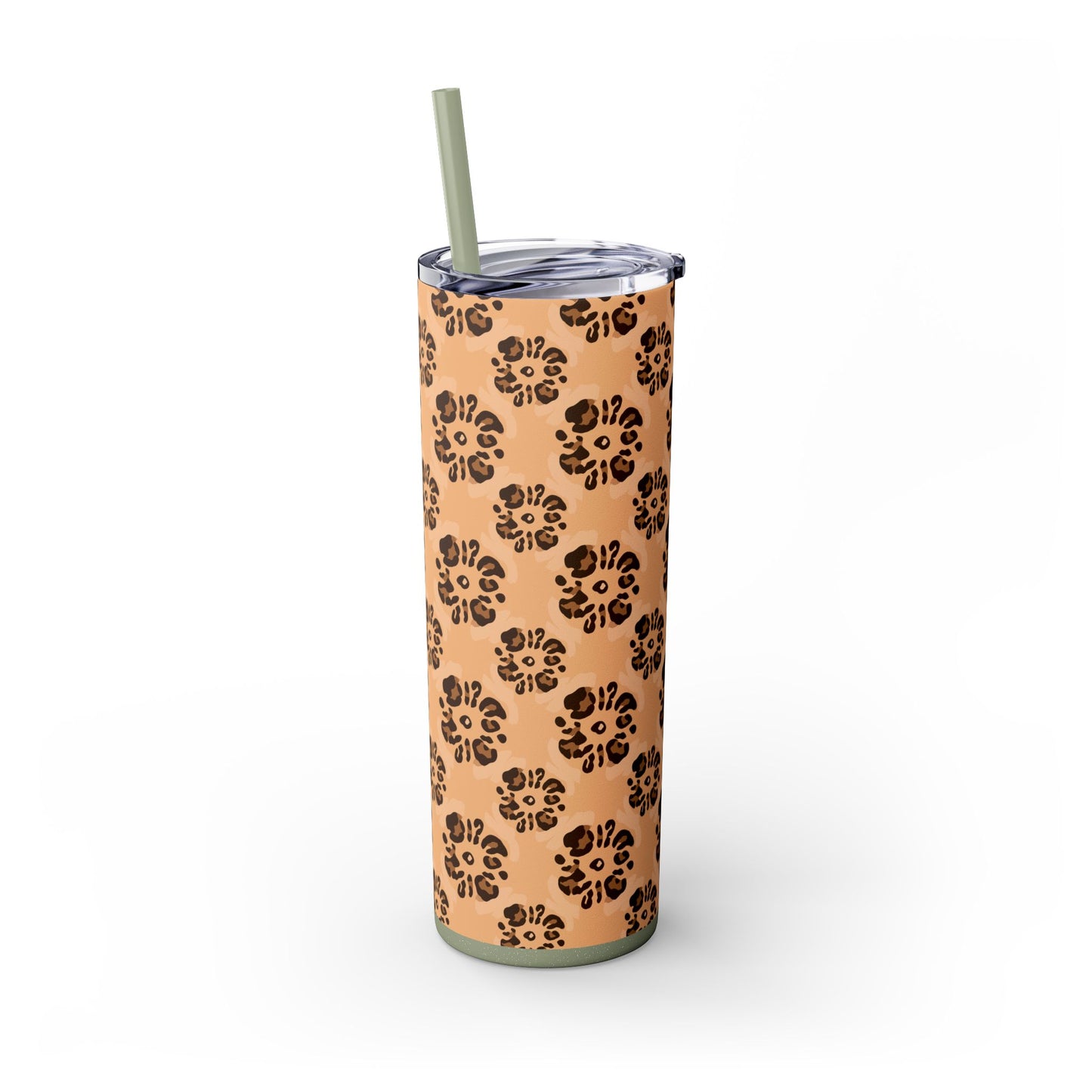 Leopard Skinny Tumbler