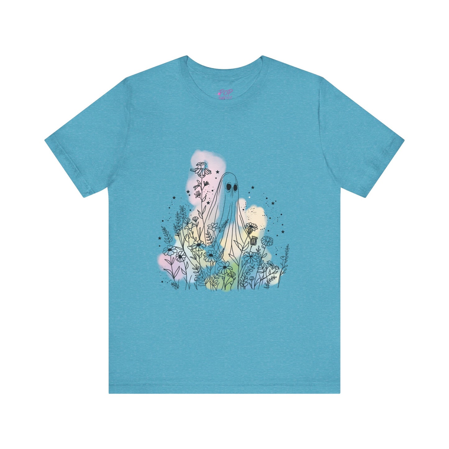 Hippie Rainbow Ghost Tee
