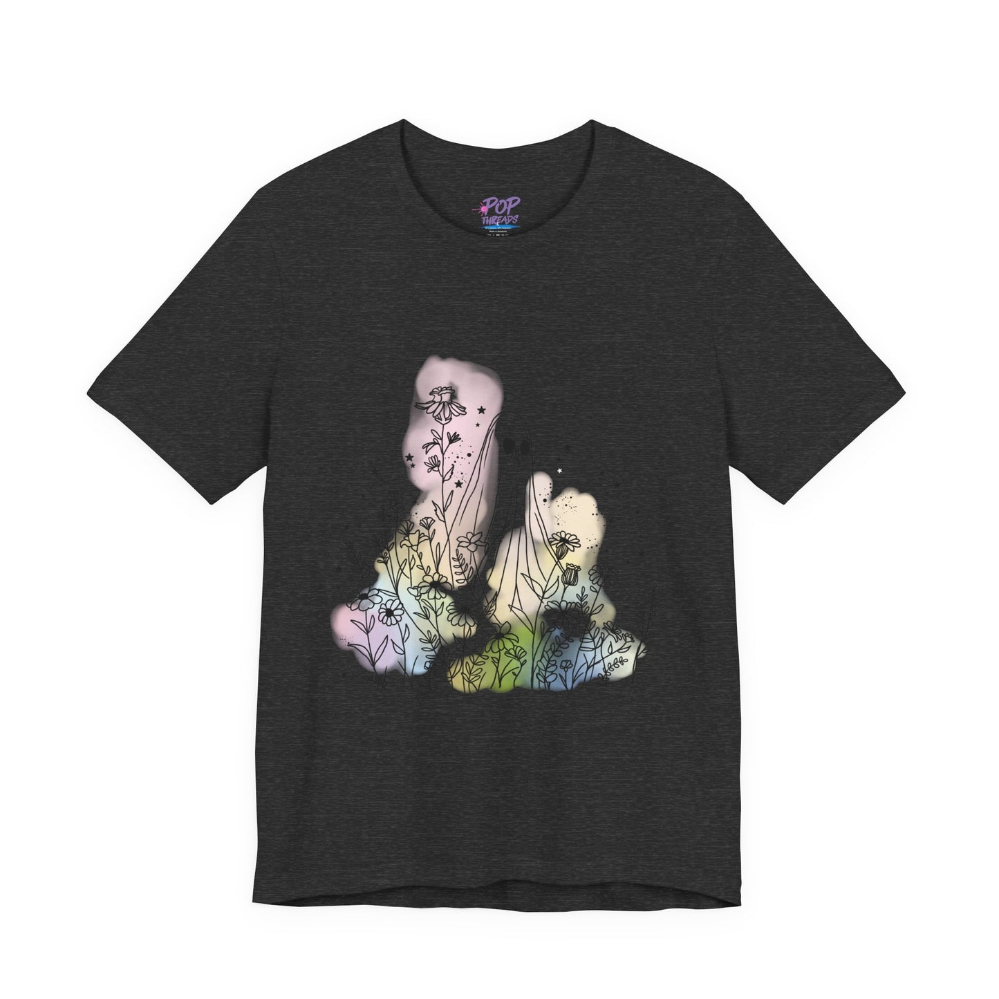 Hippie Rainbow Ghost Tee