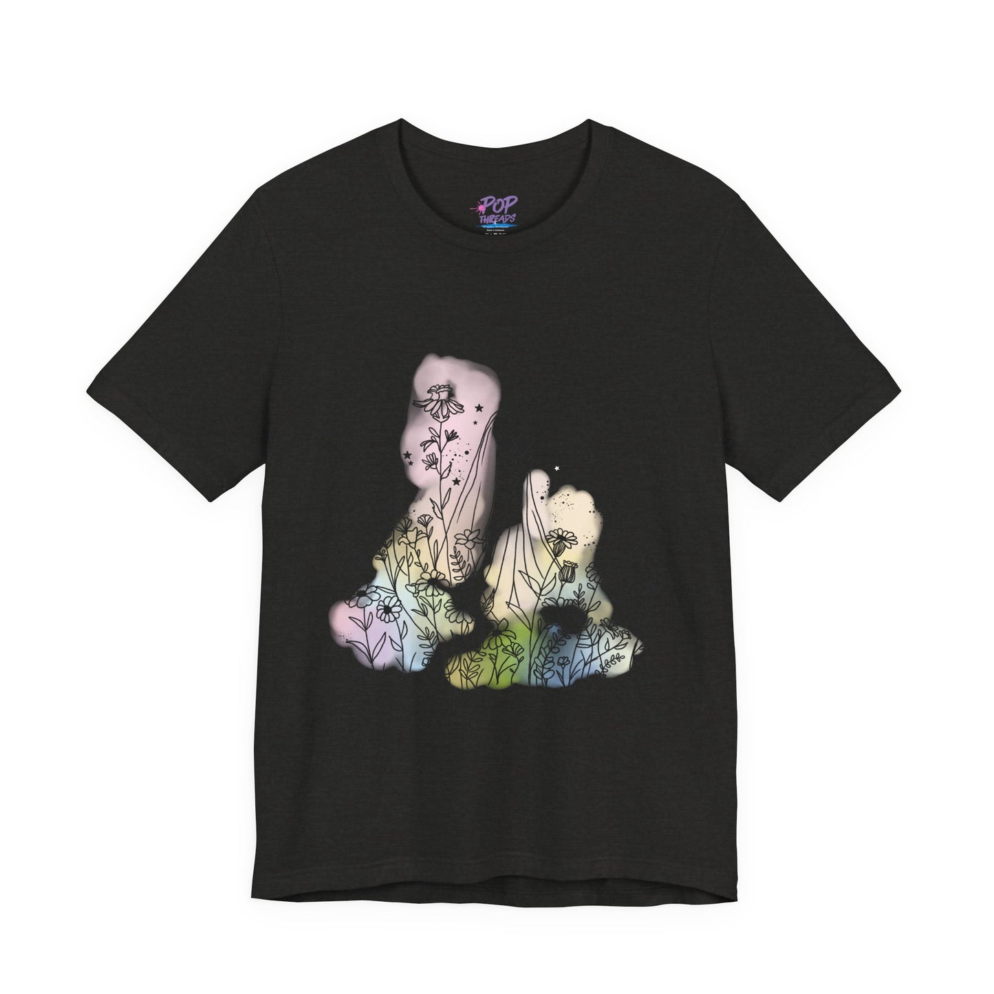 Hippie Rainbow Ghost Tee