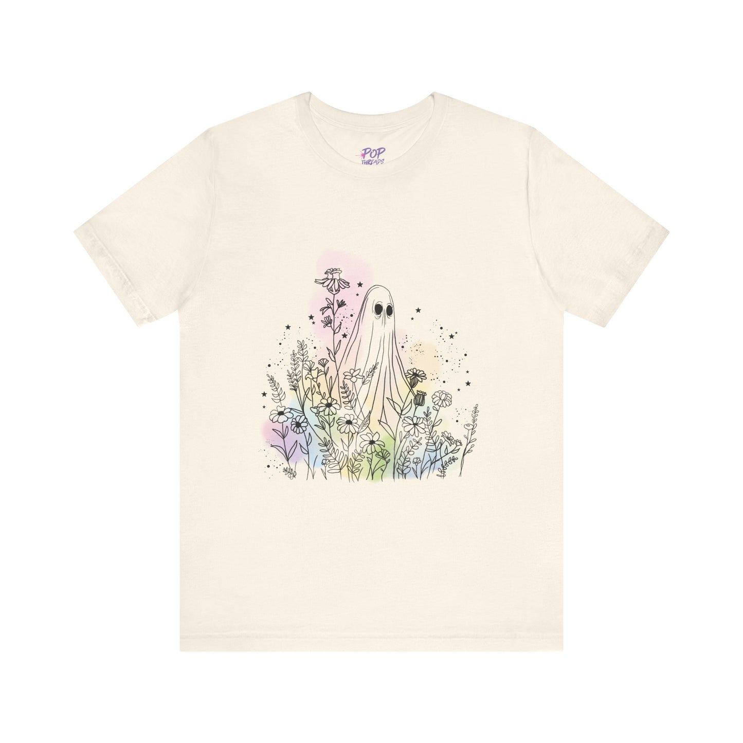 Hippie Rainbow Ghost Tee