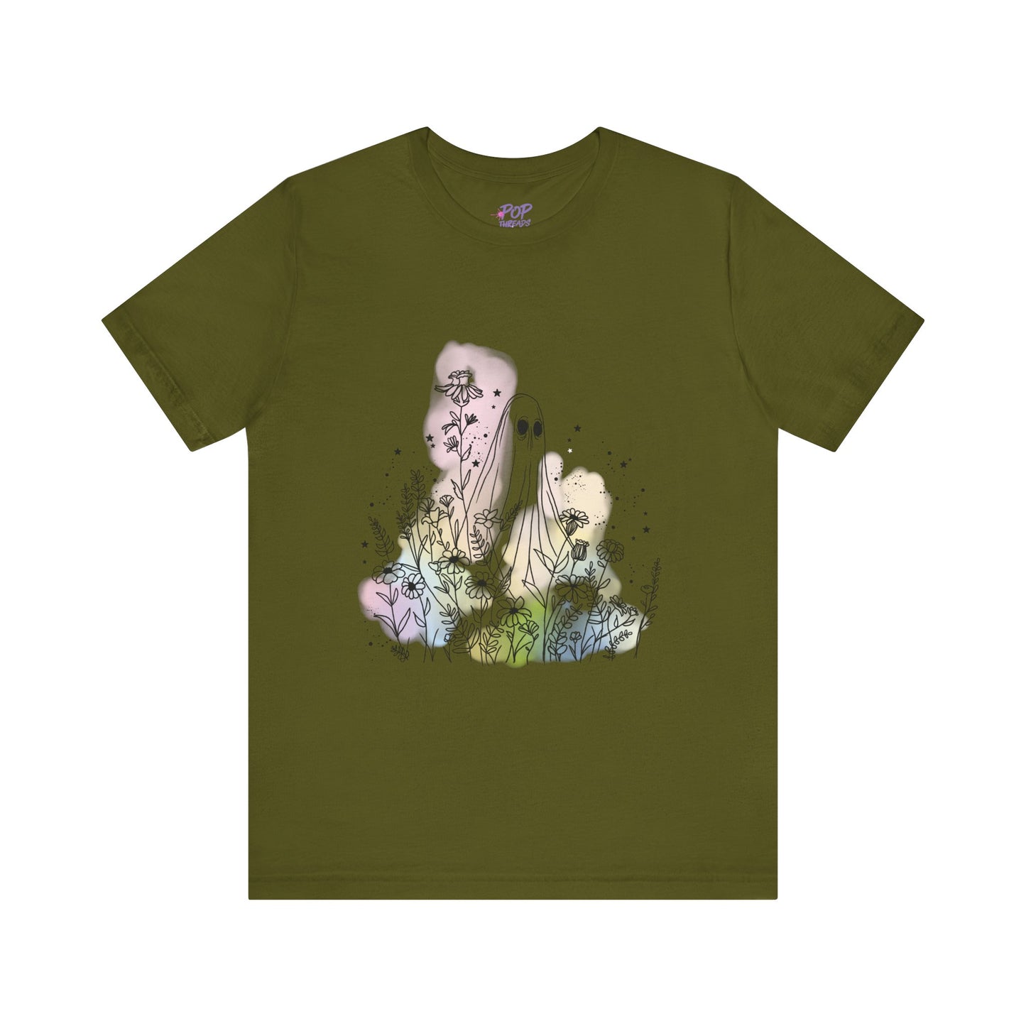 Hippie Rainbow Ghost Tee