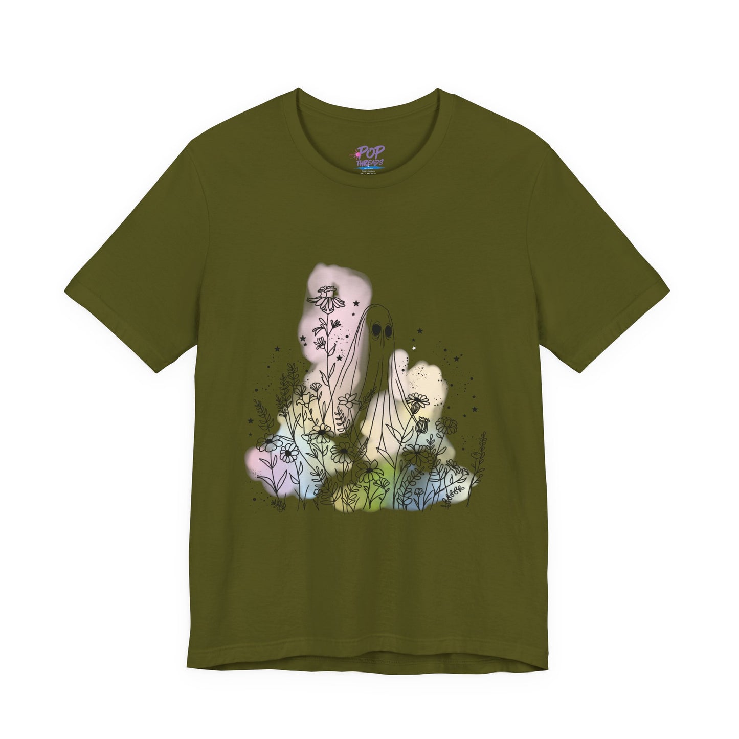 Hippie Rainbow Ghost Tee