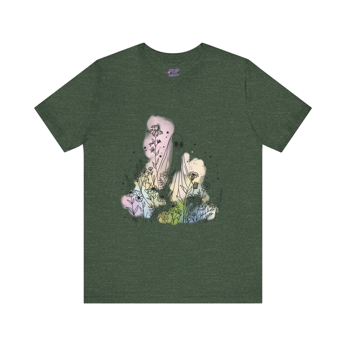 Hippie Rainbow Ghost Tee