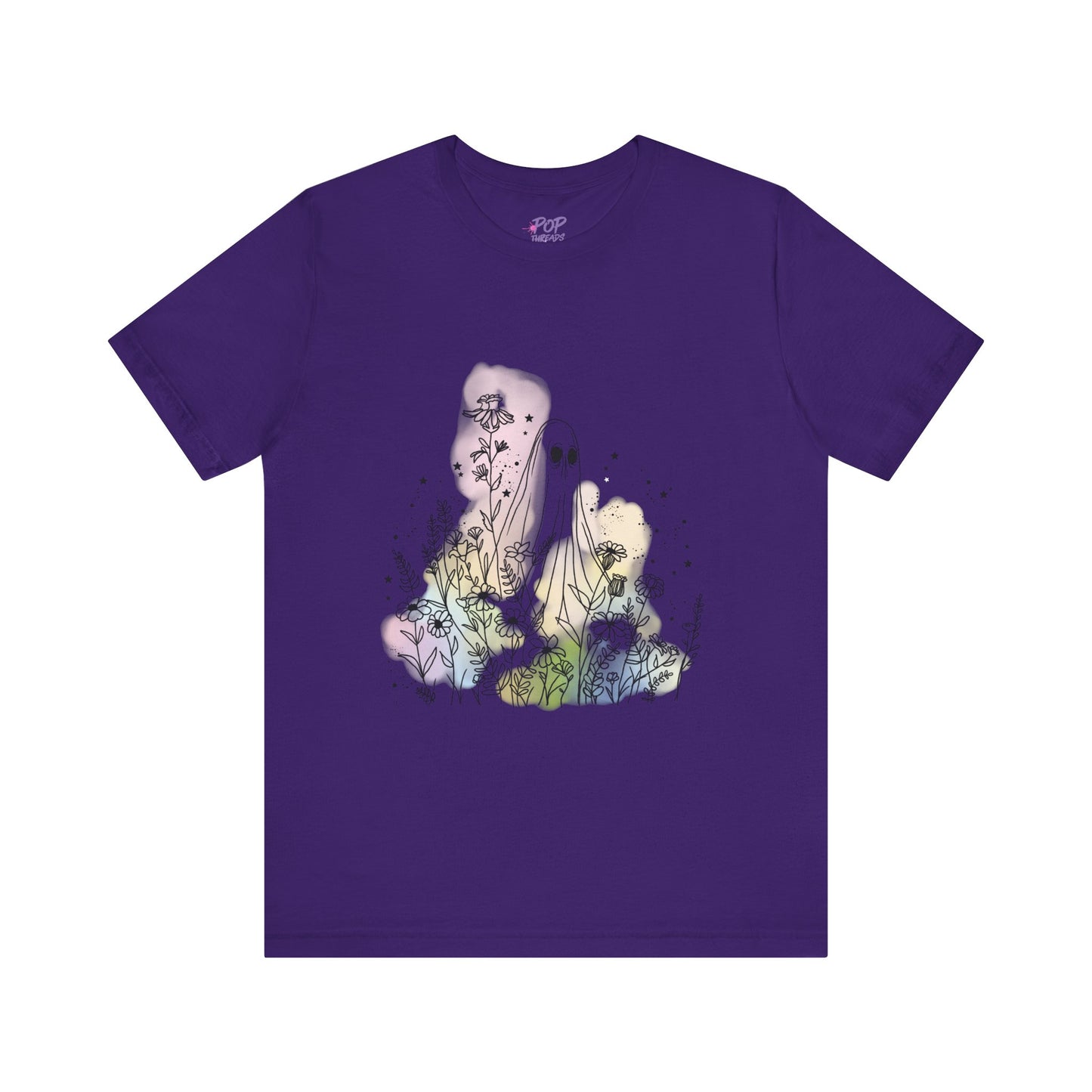Hippie Rainbow Ghost Tee
