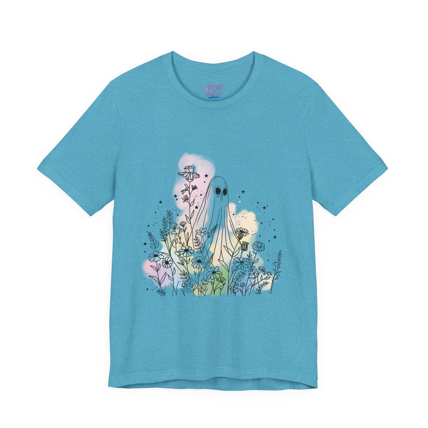 Hippie Rainbow Ghost Tee