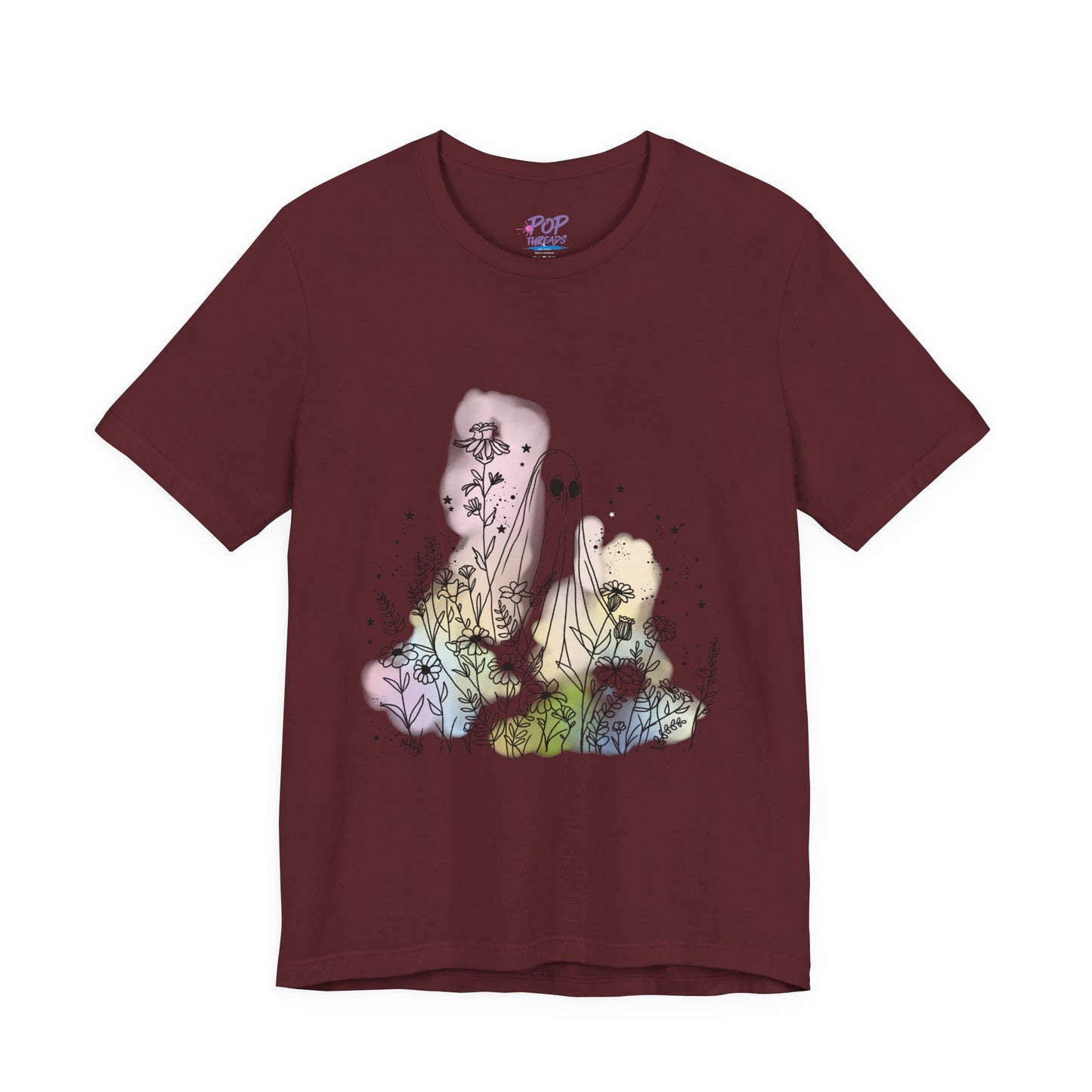 Hippie Rainbow Ghost Tee