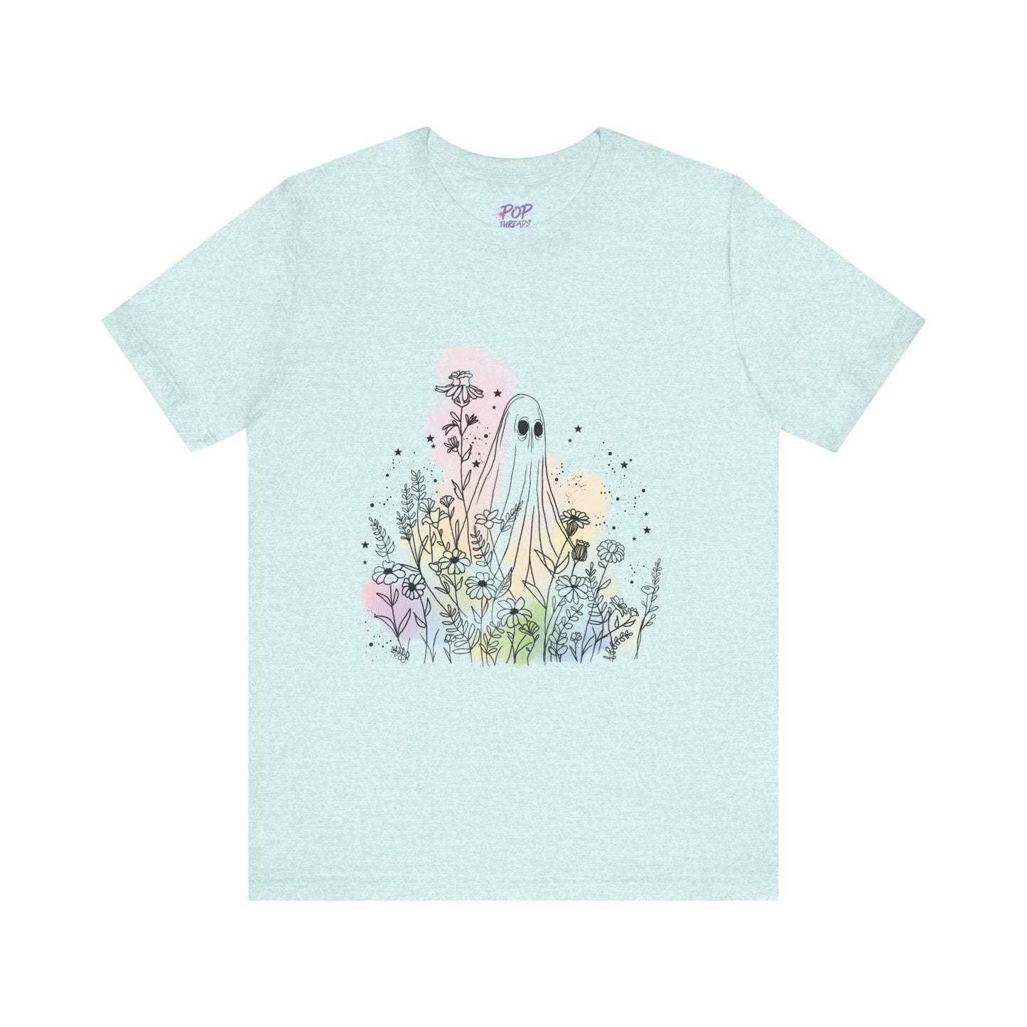Hippie Rainbow Ghost Tee