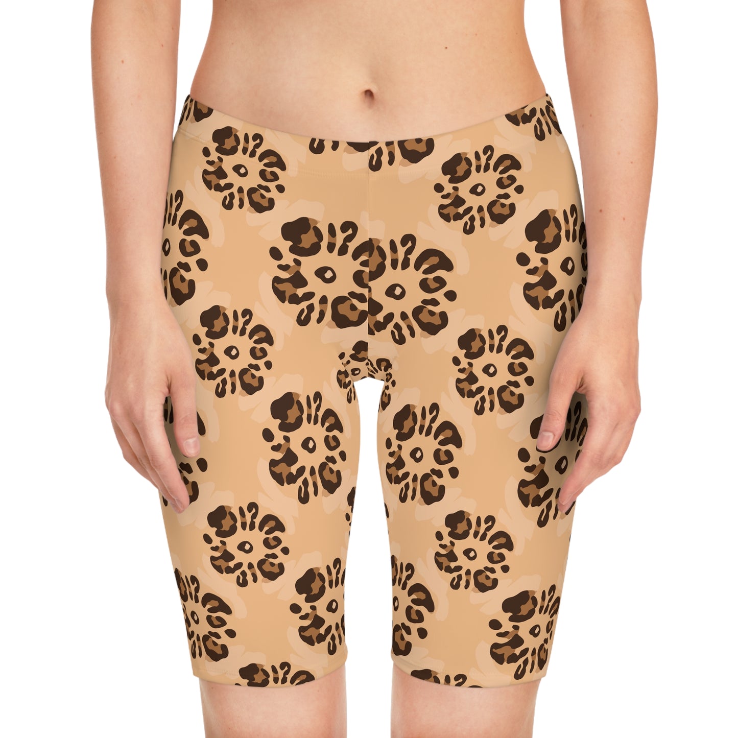 Leopard Bike Shorts