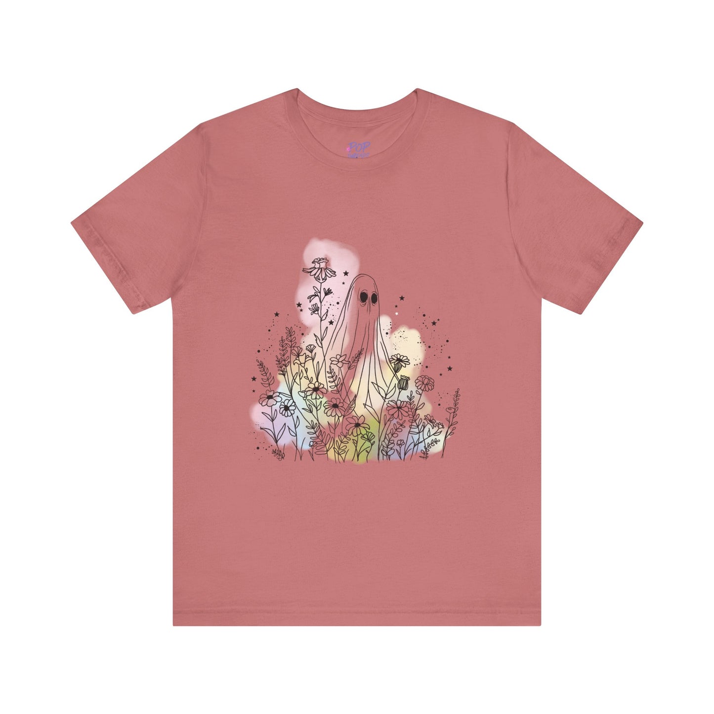 Hippie Rainbow Ghost Tee