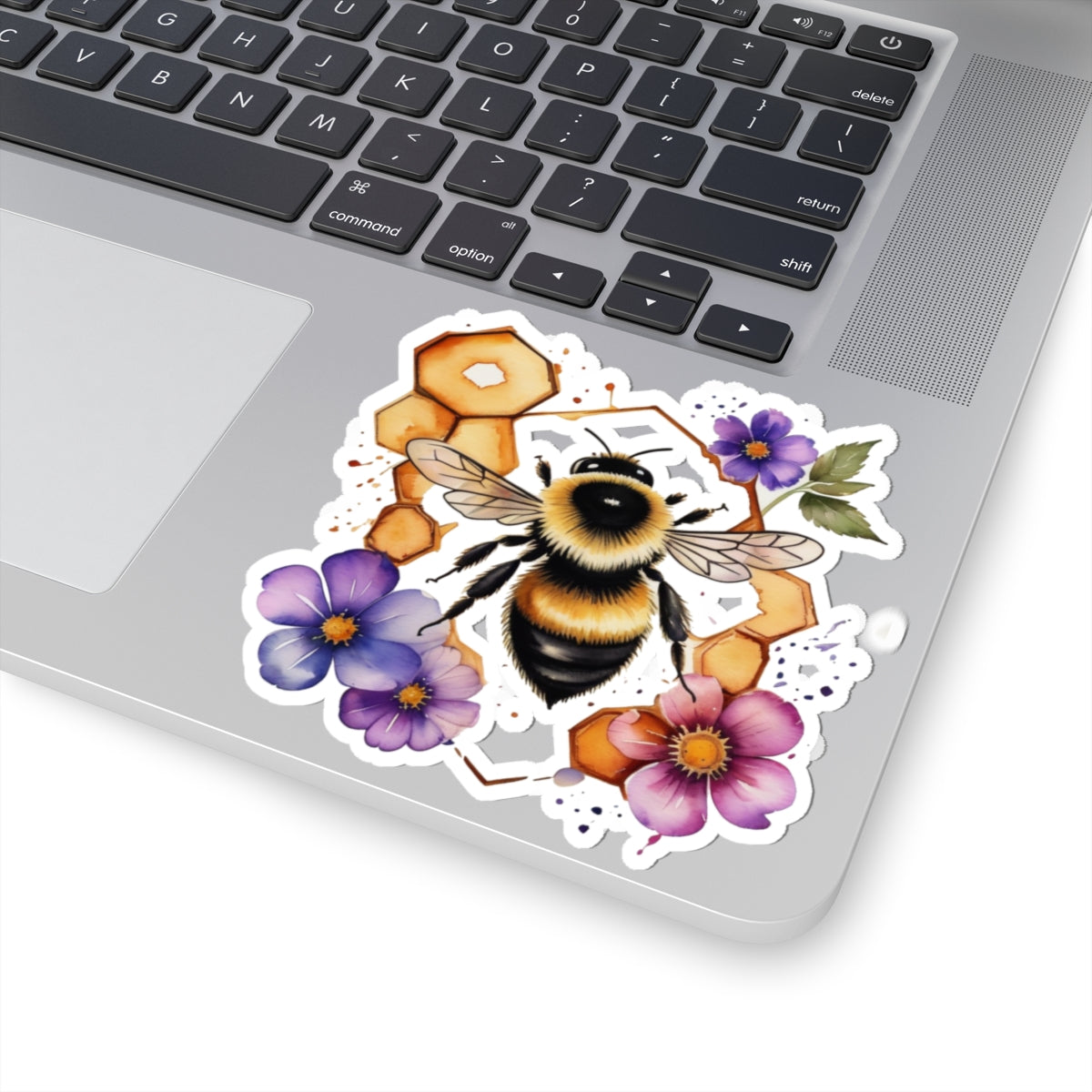 Bubble Bee Kiss-Cut Stickers