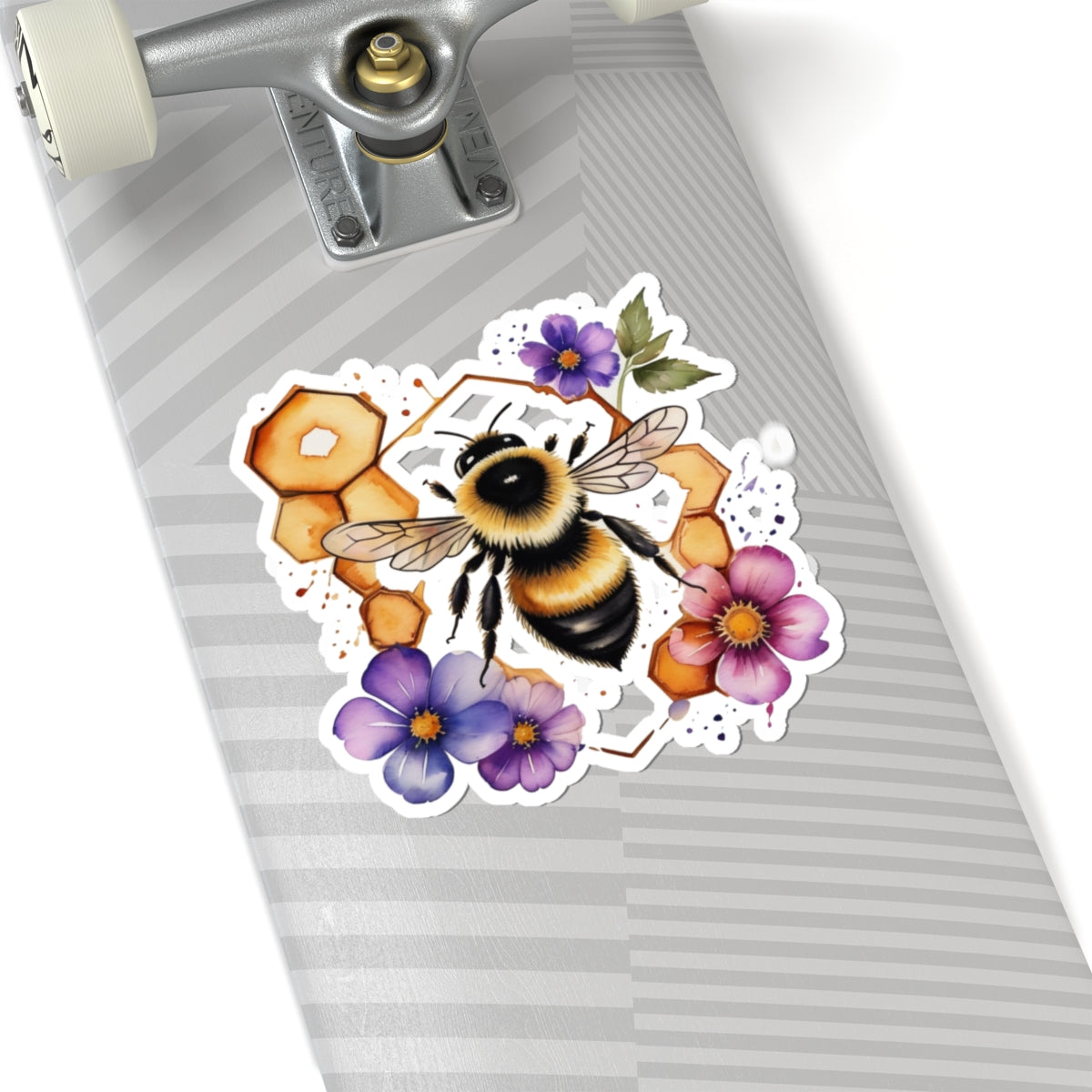 Bubble Bee Kiss-Cut Stickers