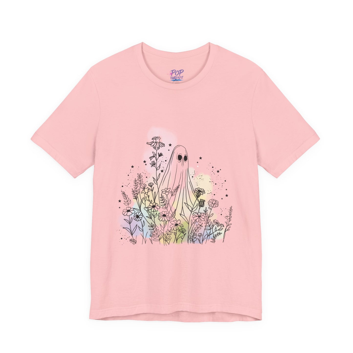 Hippie Rainbow Ghost Tee