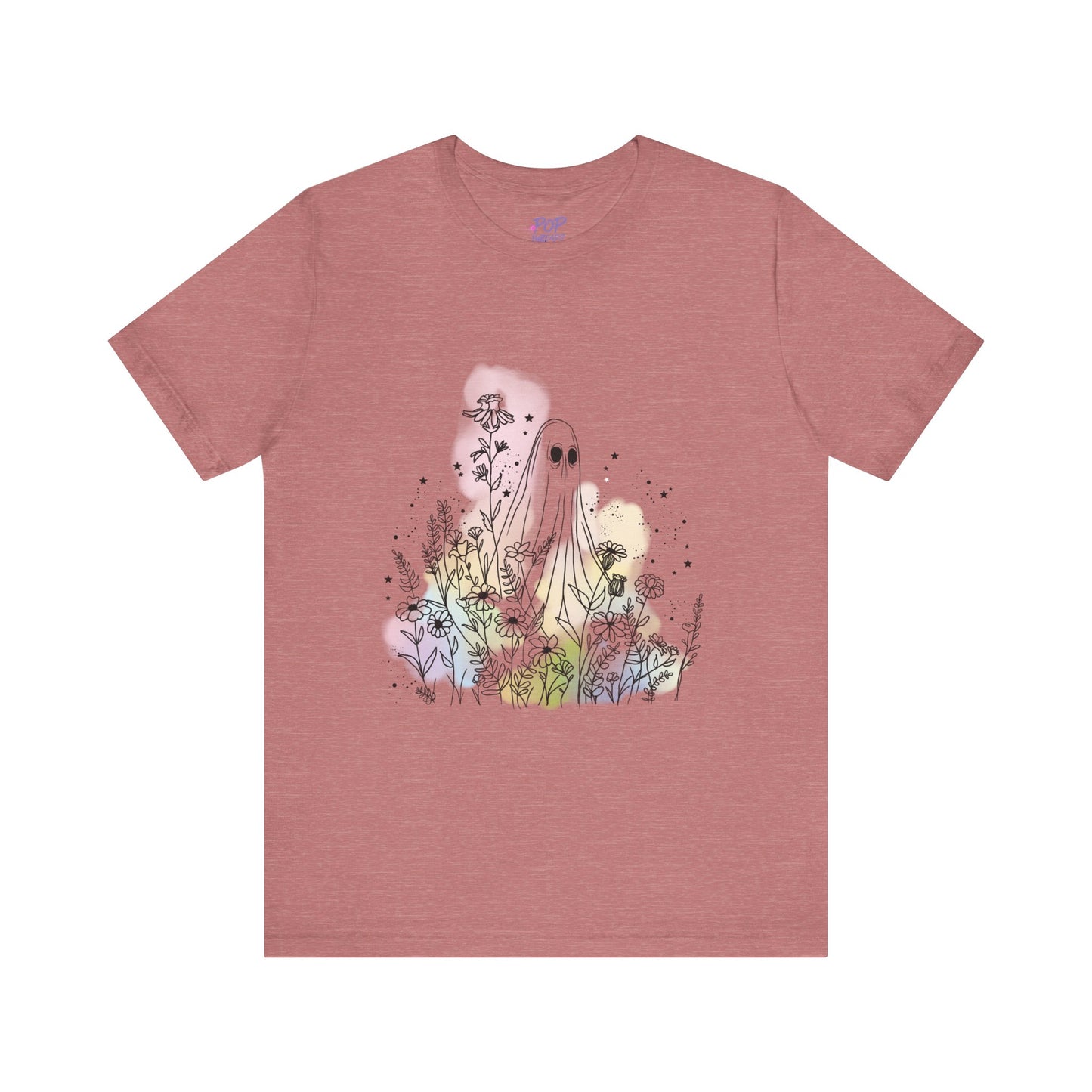 Hippie Rainbow Ghost Tee