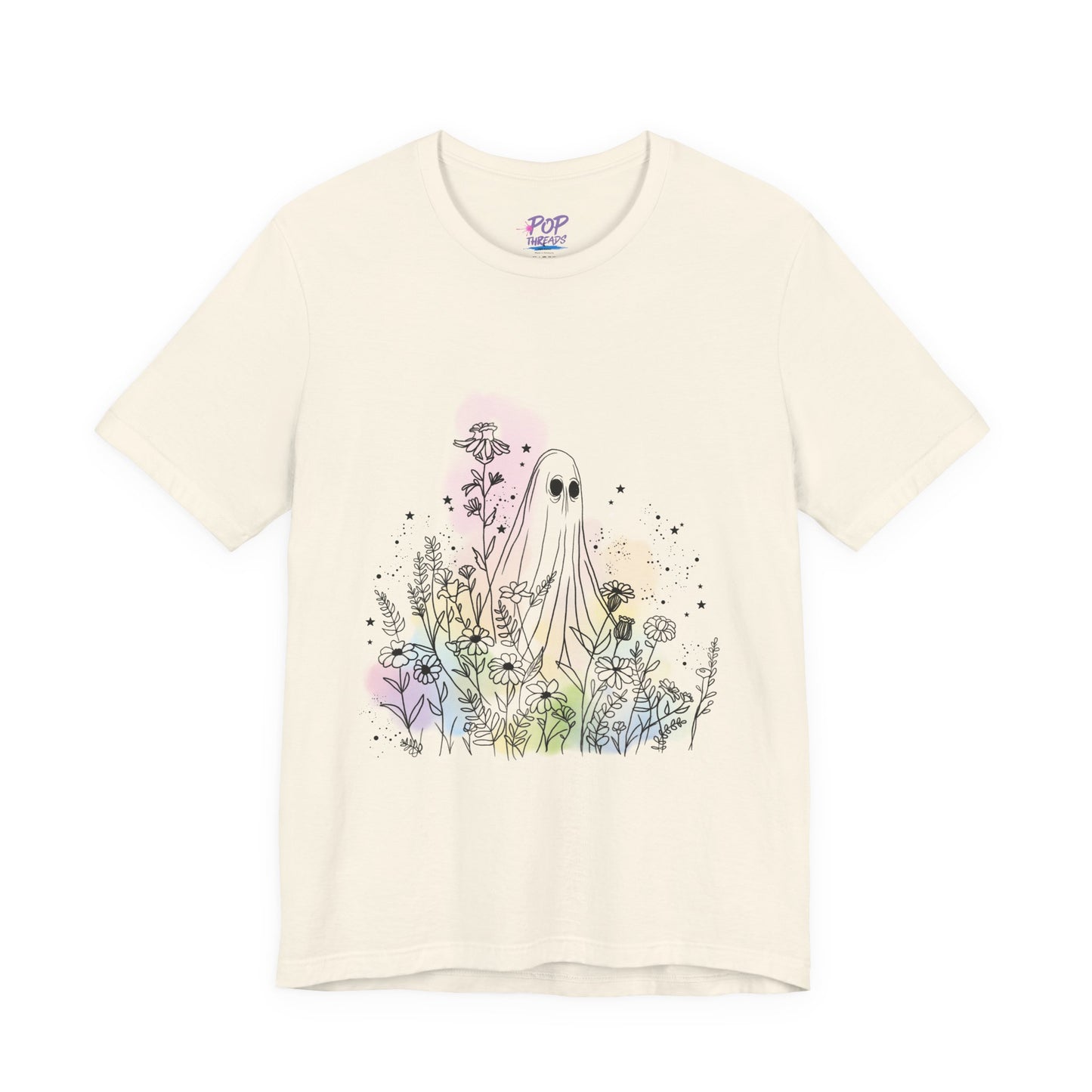 Hippie Rainbow Ghost Tee