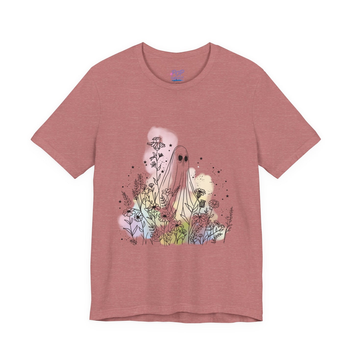 Hippie Rainbow Ghost Tee