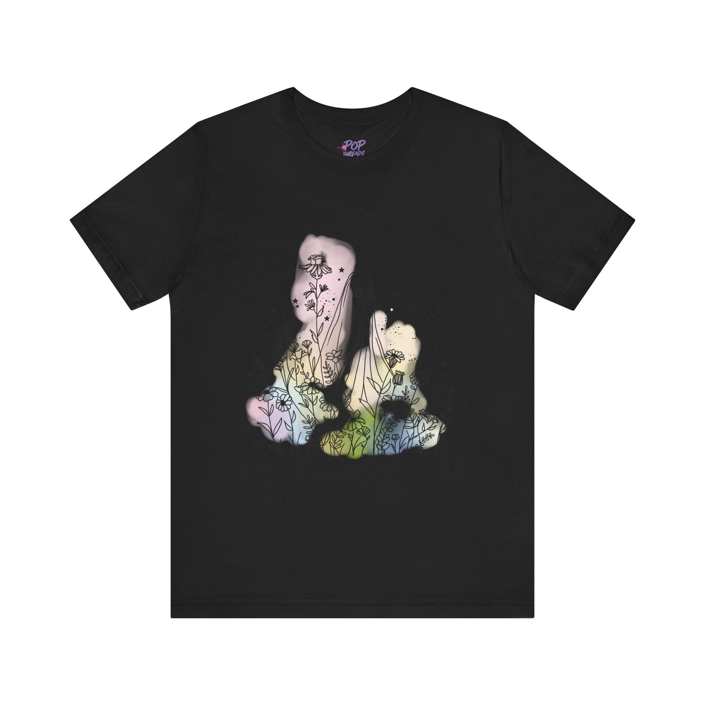 Hippie Rainbow Ghost Tee