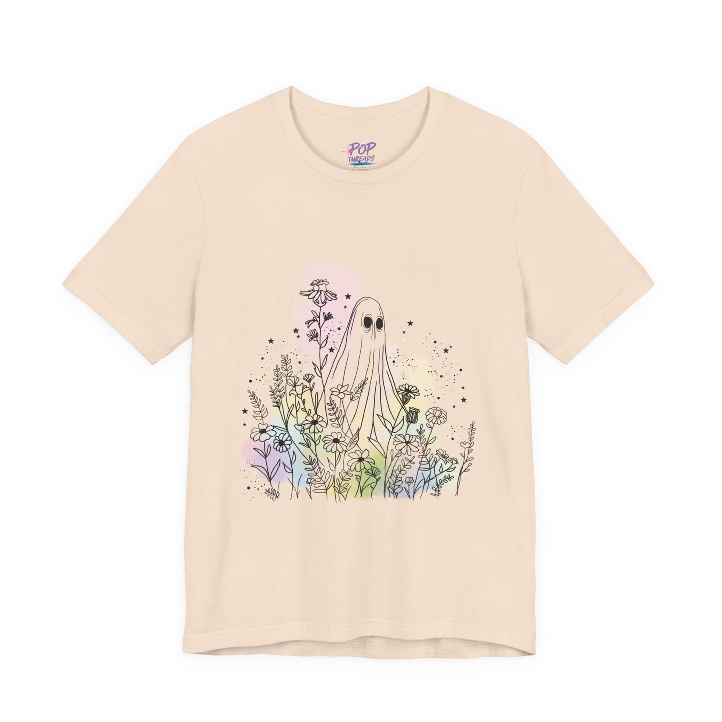 Hippie Rainbow Ghost Tee