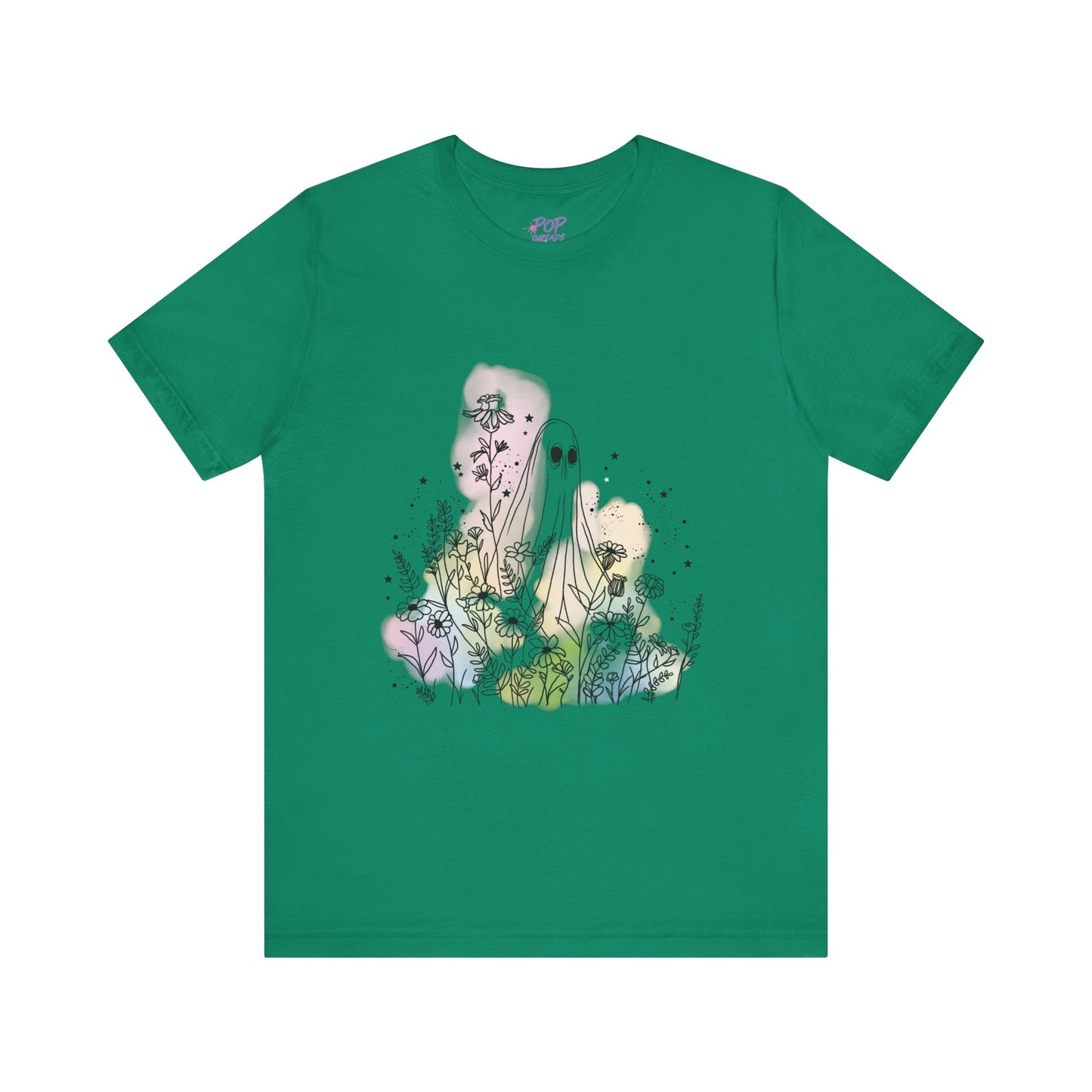 Hippie Rainbow Ghost Tee
