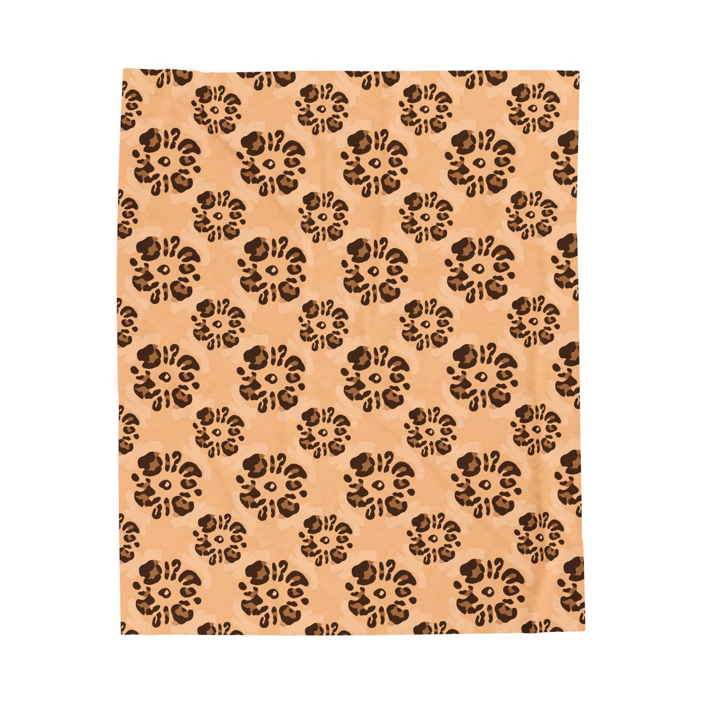 Plush Blanket - Unique Leopard Print Design