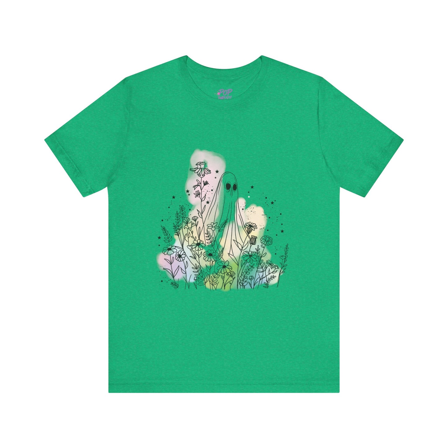 Hippie Rainbow Ghost Tee