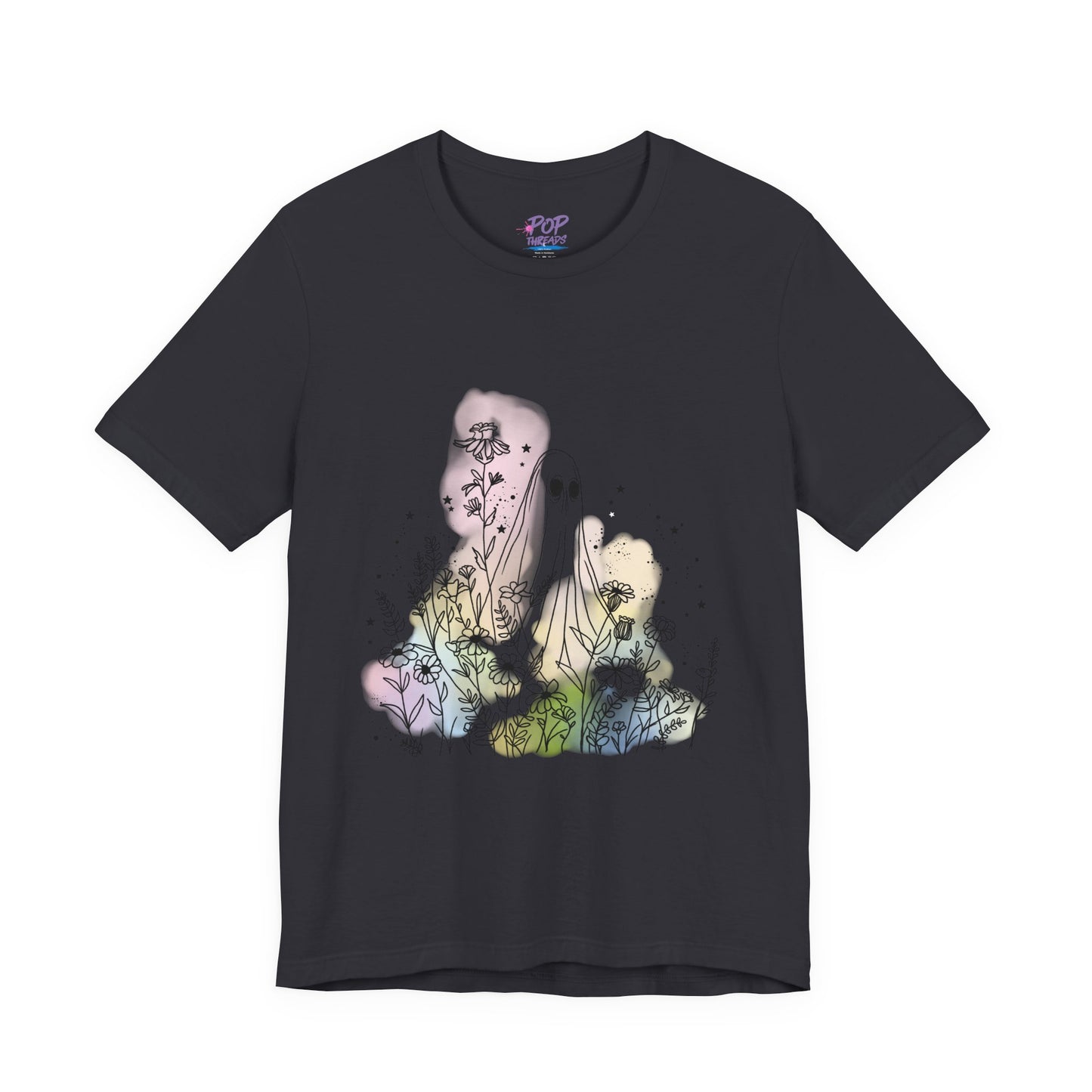 Hippie Rainbow Ghost Tee