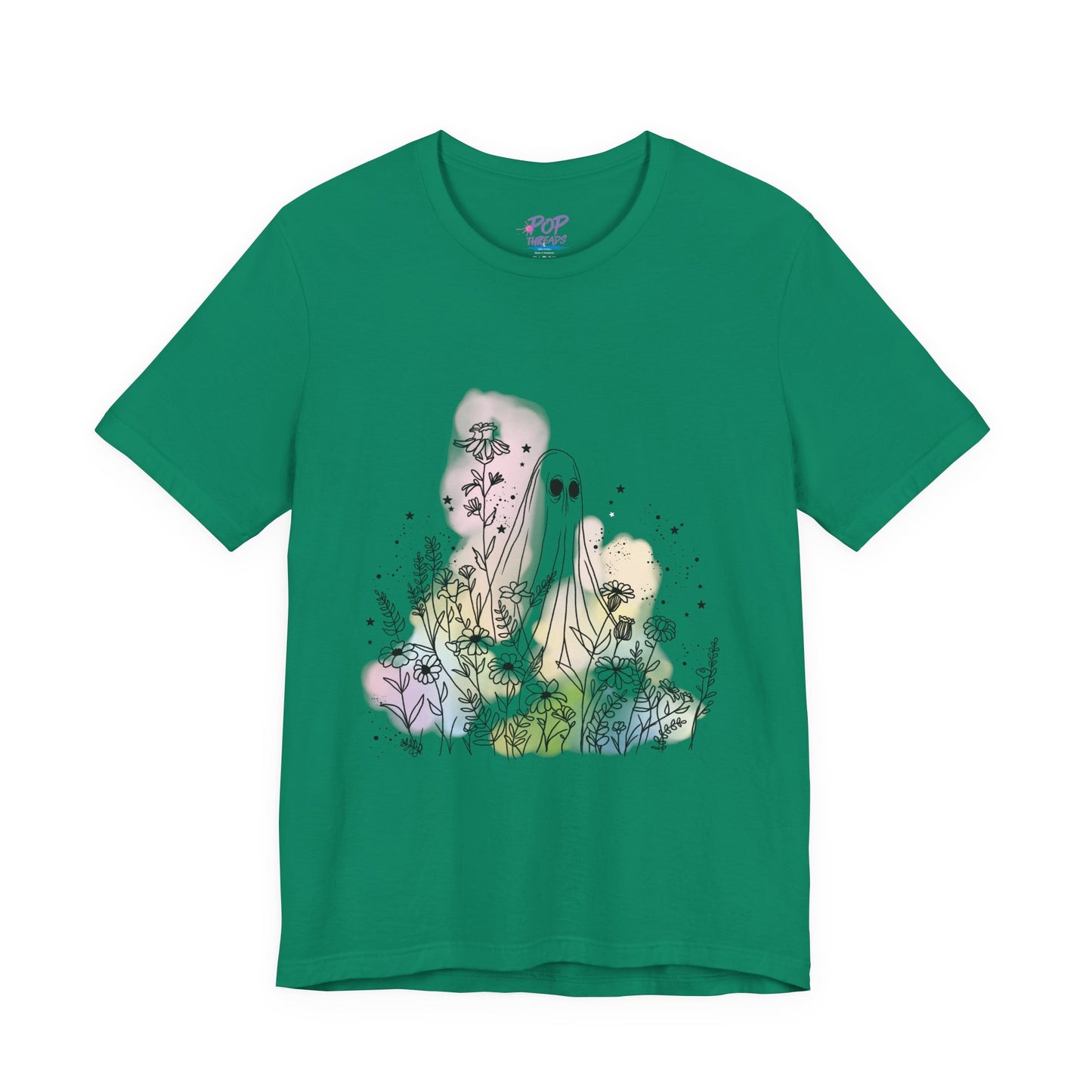Hippie Rainbow Ghost Tee