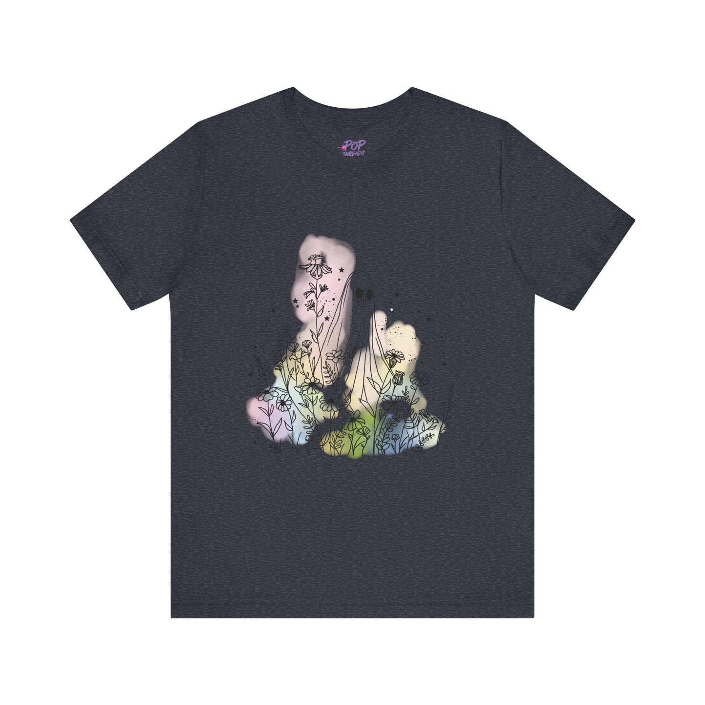 Hippie Rainbow Ghost Tee