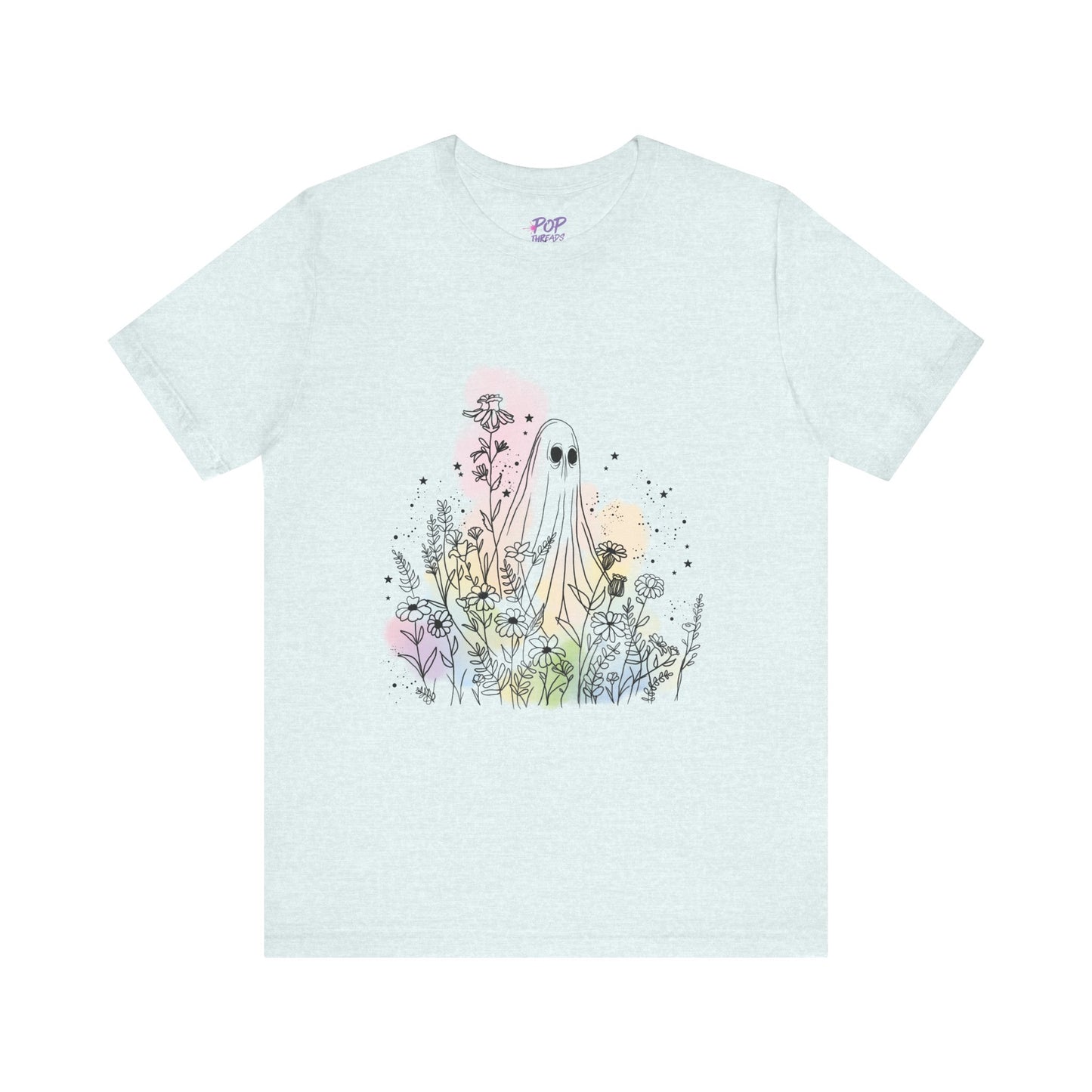 Hippie Rainbow Ghost Tee