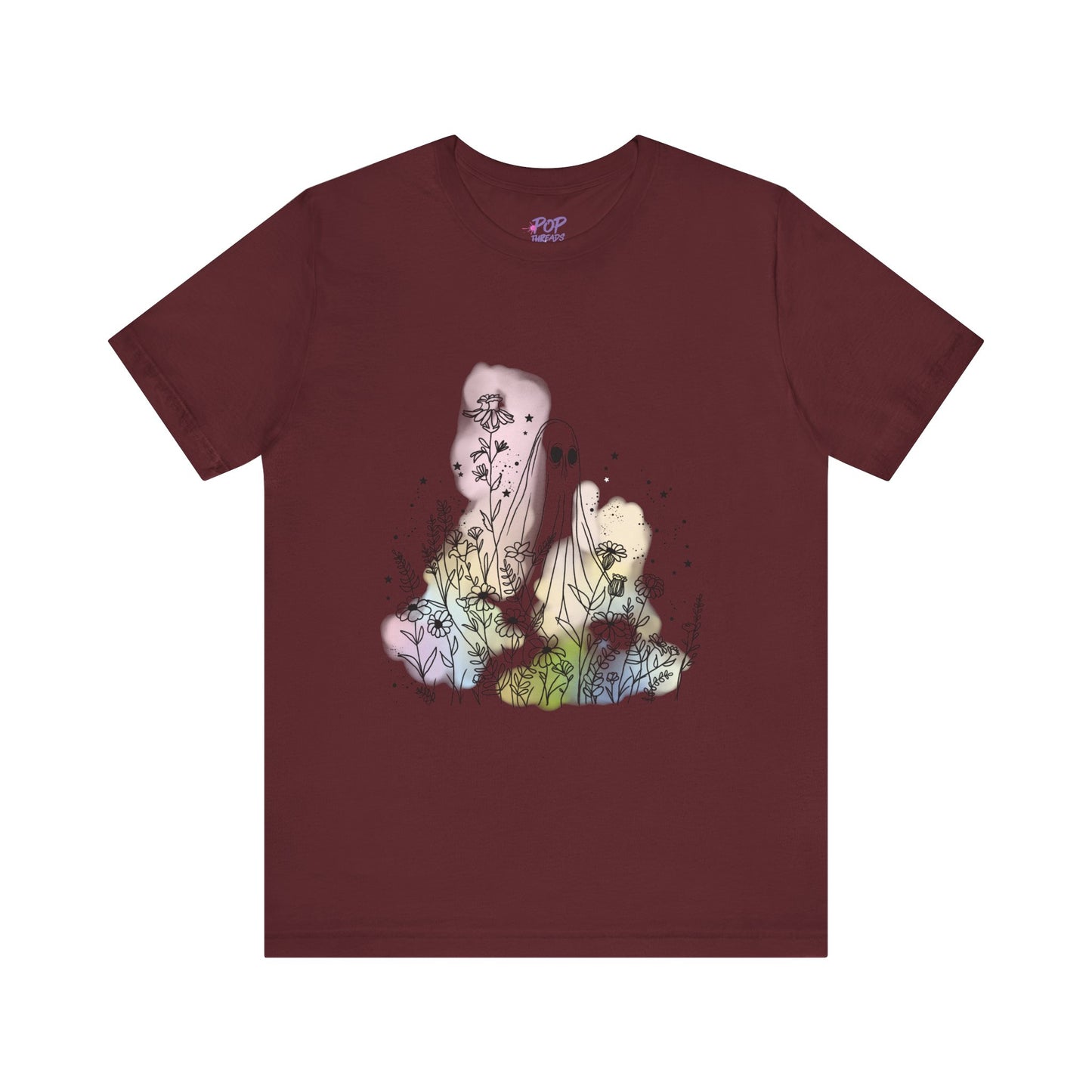 Hippie Rainbow Ghost Tee