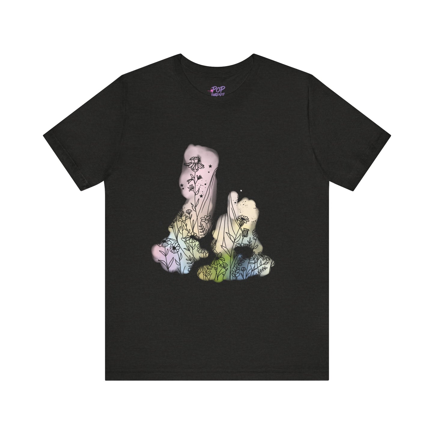 Hippie Rainbow Ghost Tee