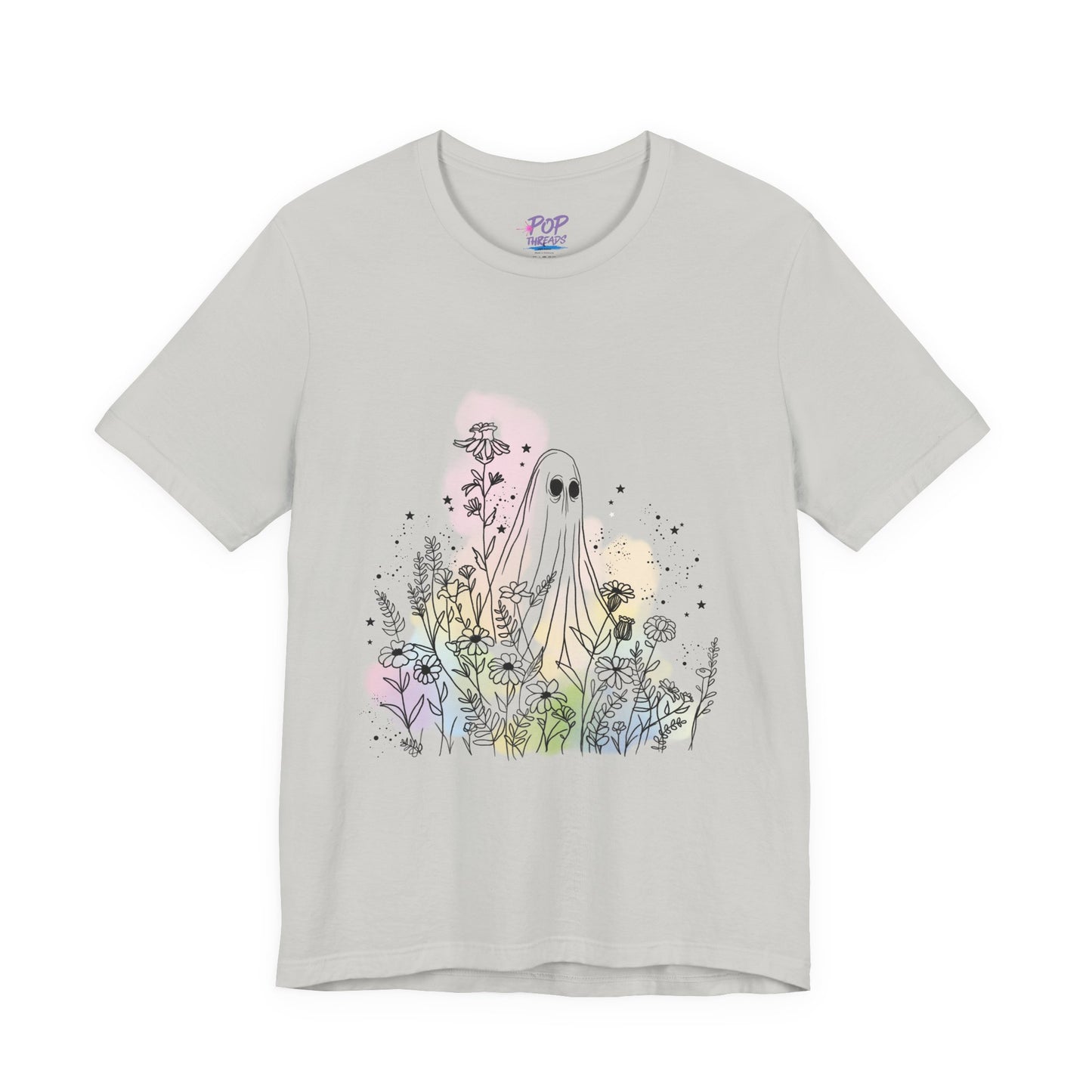 Hippie Rainbow Ghost Tee