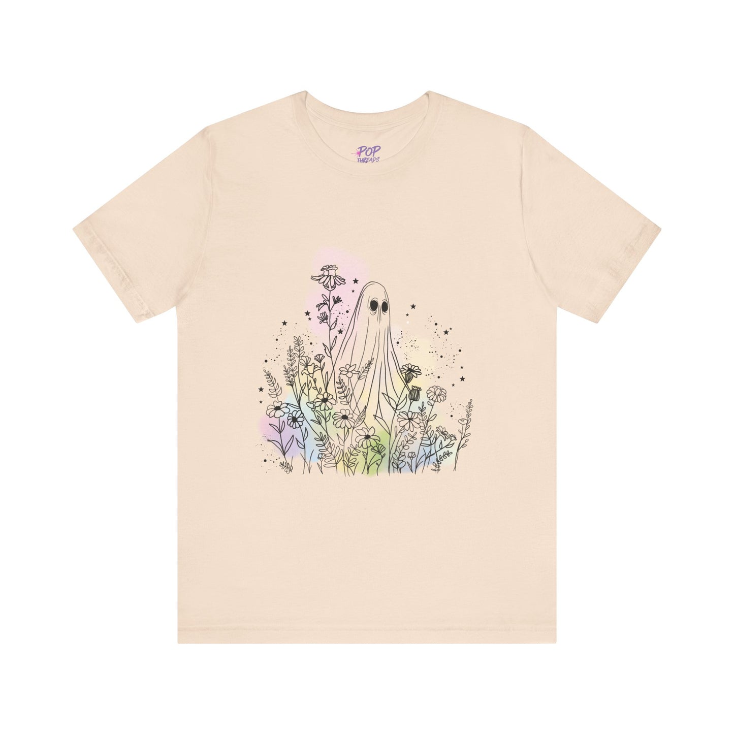 Hippie Rainbow Ghost Tee