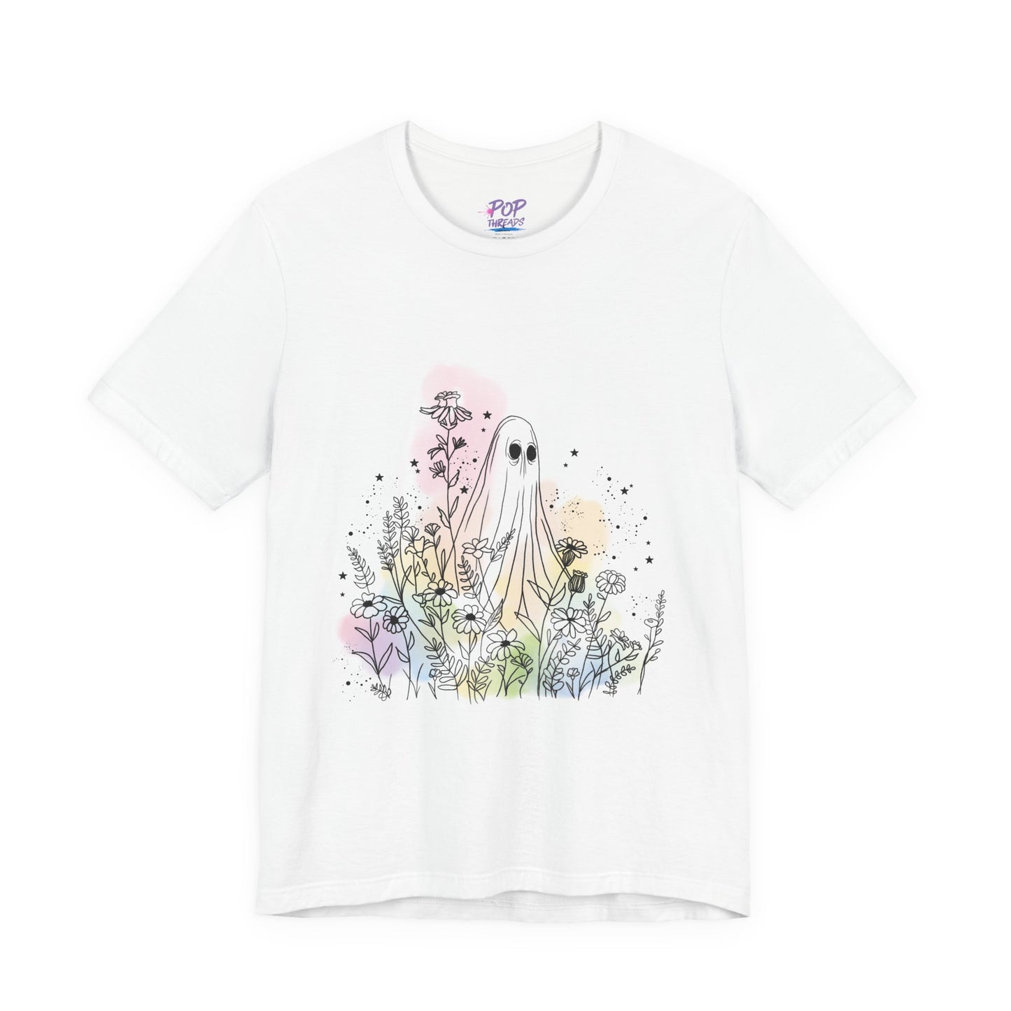 Hippie Rainbow Ghost Tee