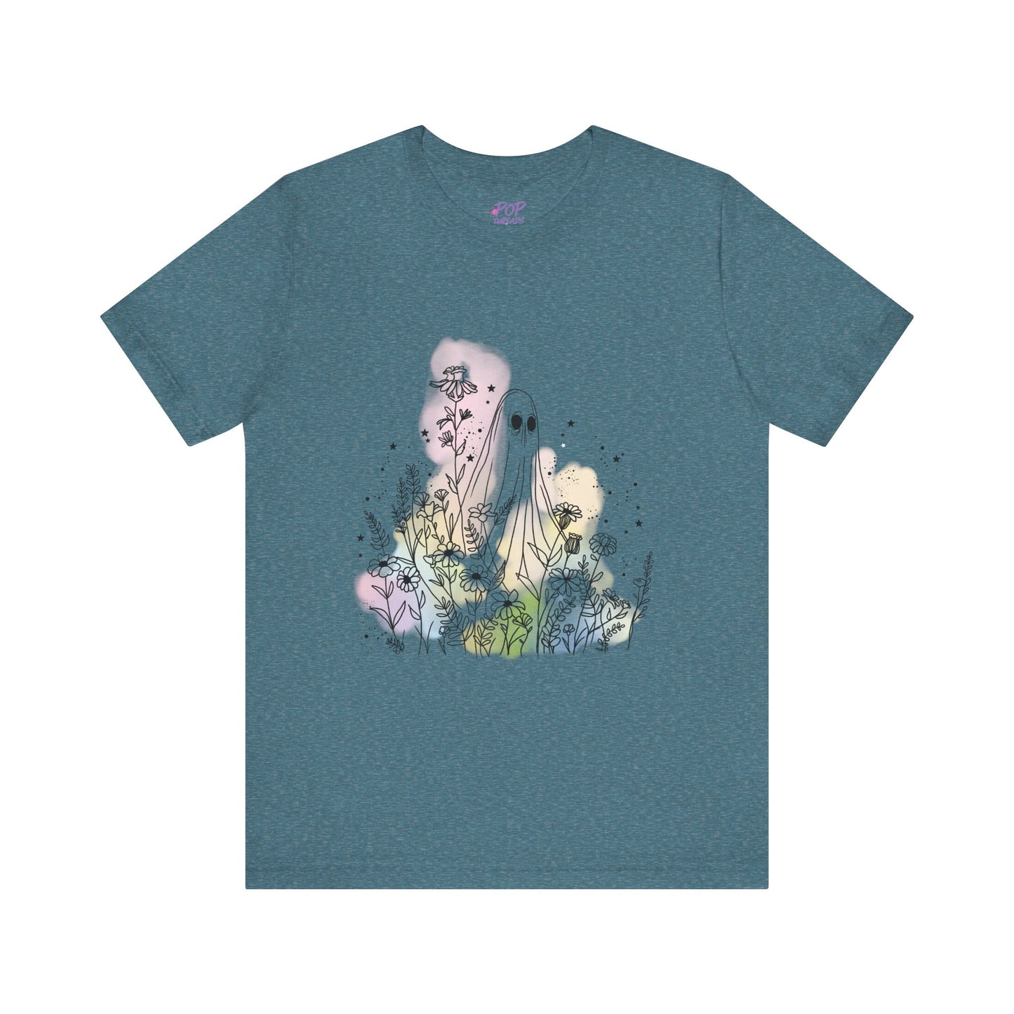Hippie Rainbow Ghost Tee