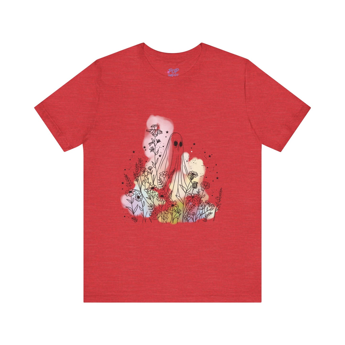 Hippie Rainbow Ghost Tee