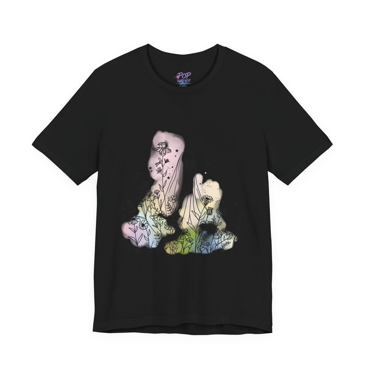 Hippie Rainbow Ghost Tee
