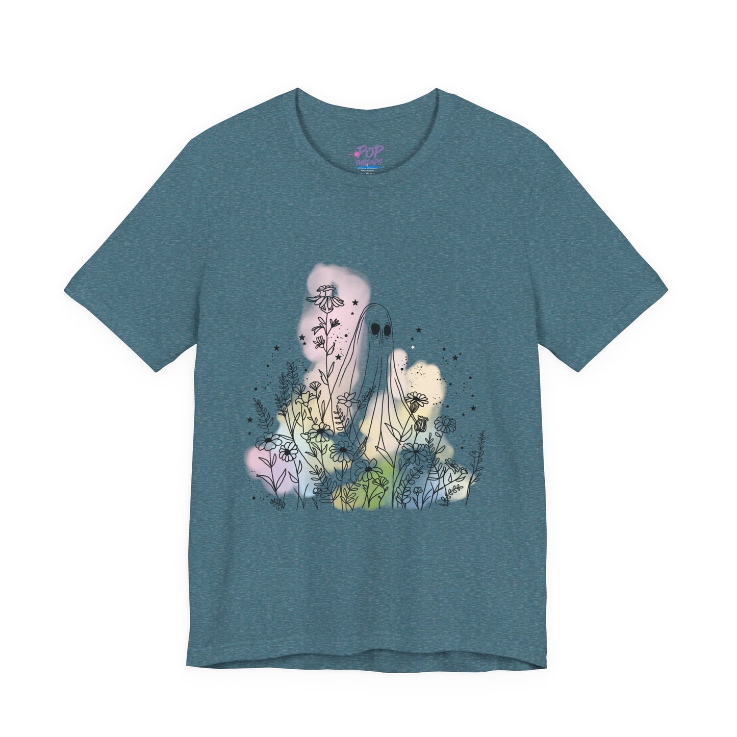 Hippie Rainbow Ghost Tee
