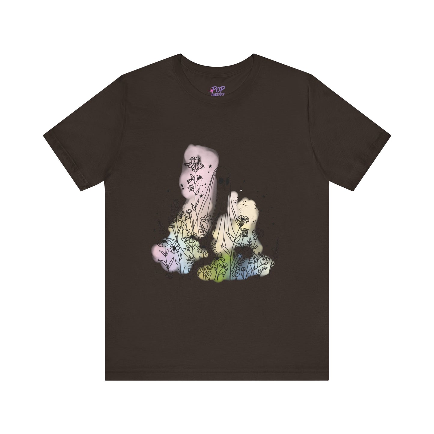 Hippie Rainbow Ghost Tee