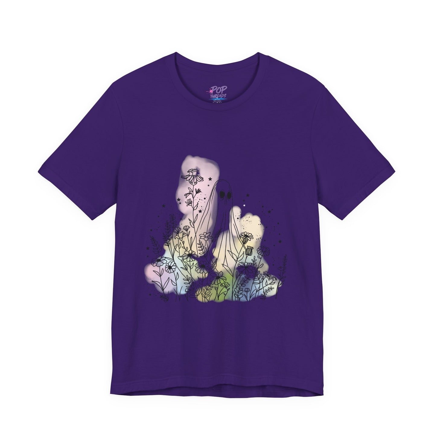 Hippie Rainbow Ghost Tee